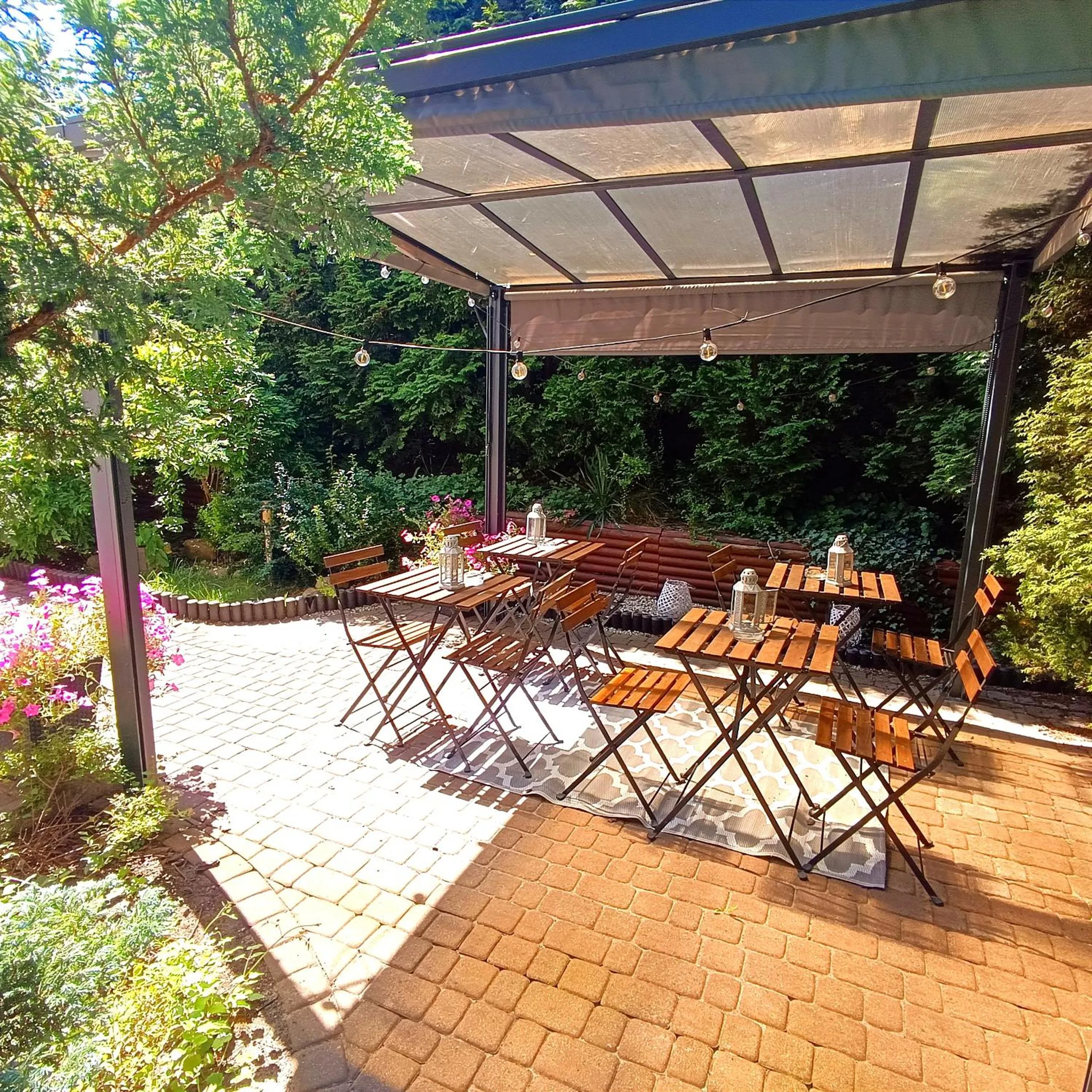 Garden view in Villa Magna