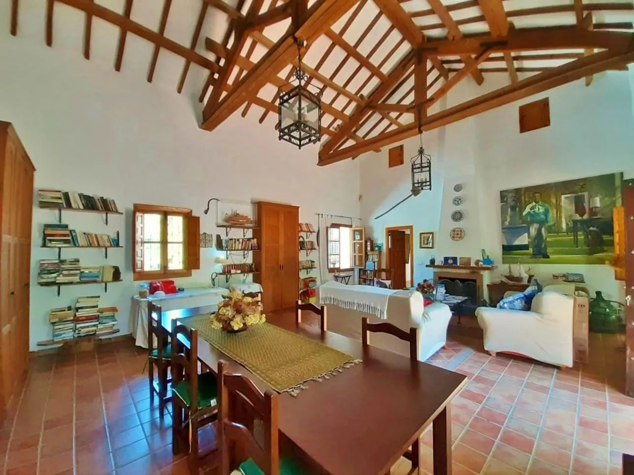 Living room in Escuela La Crujía