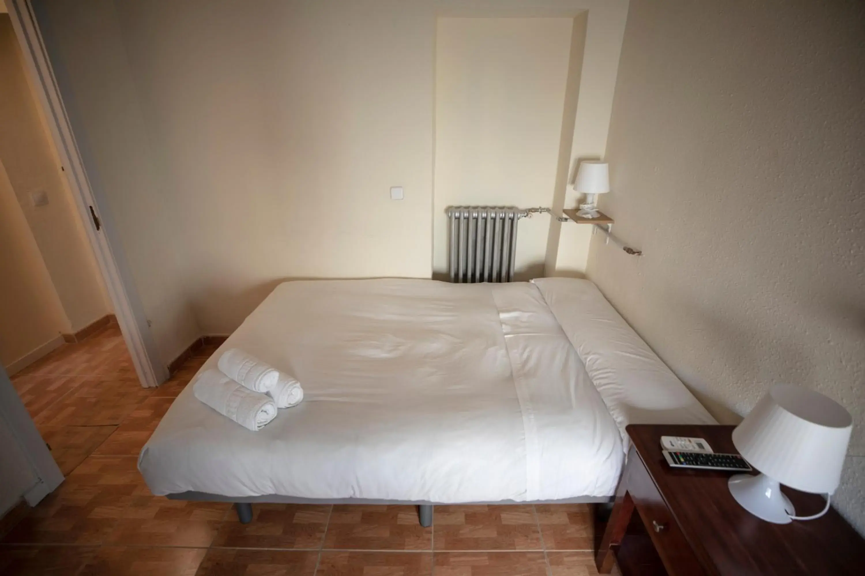 Bed in Hostal Los Perales Bed in Hostal Los Perales