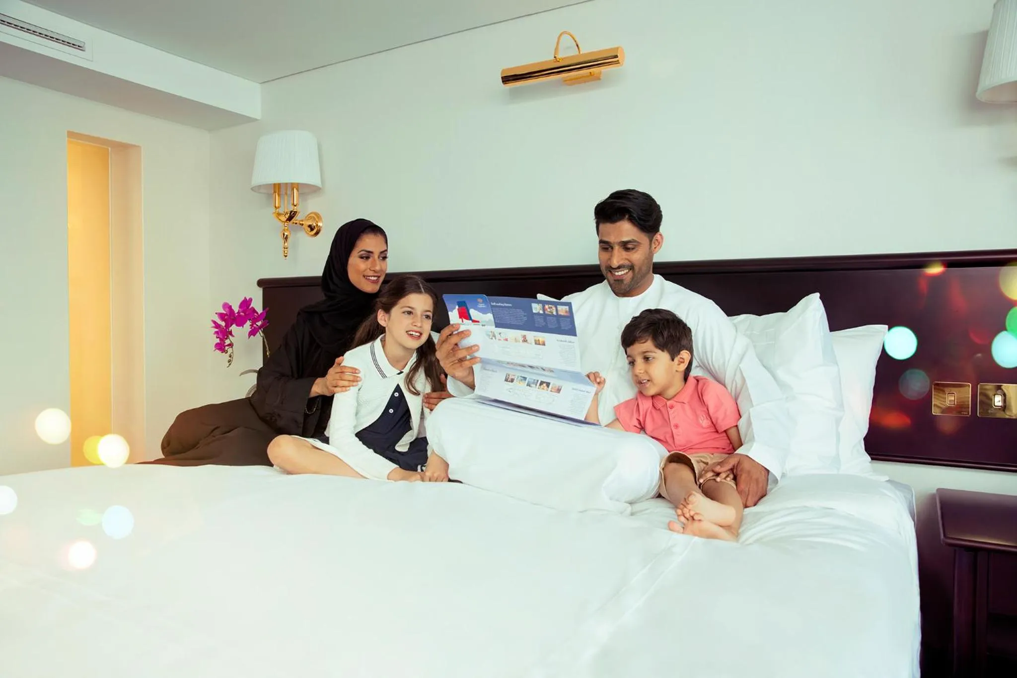 Bed in Queen Elizabeth 2 Hotel