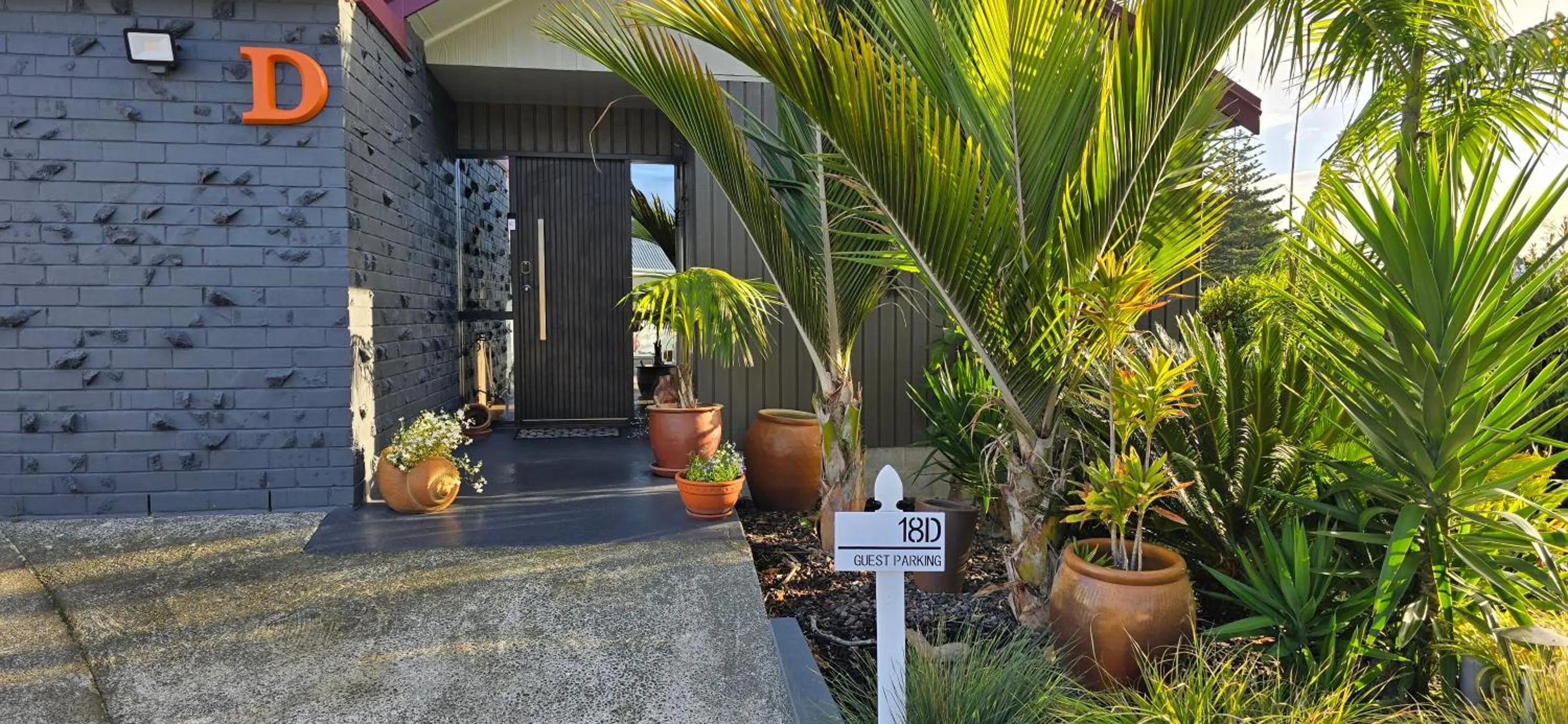 Parking in MnM's BnB