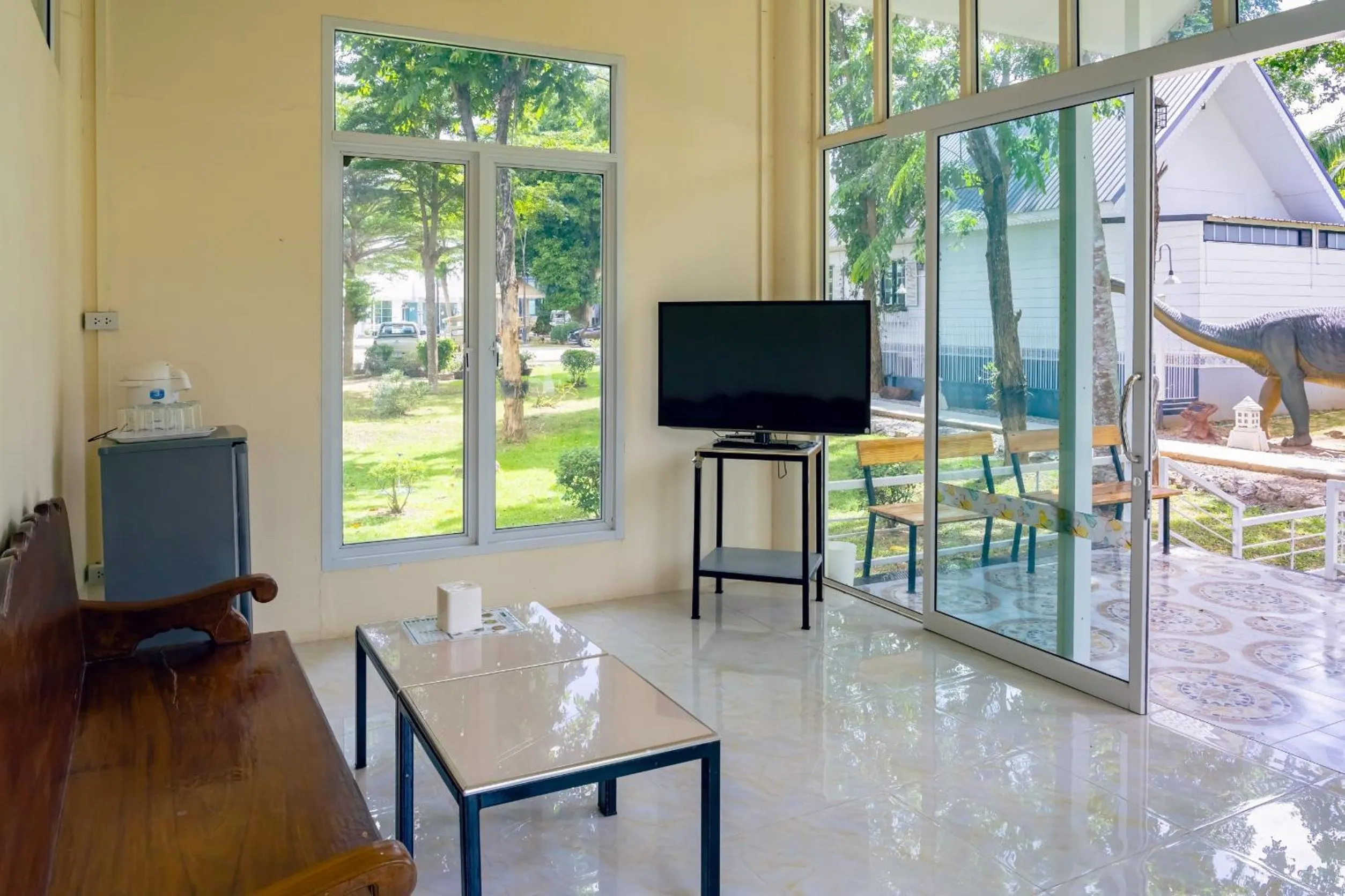 Living room in Yoko River Kwai Resort