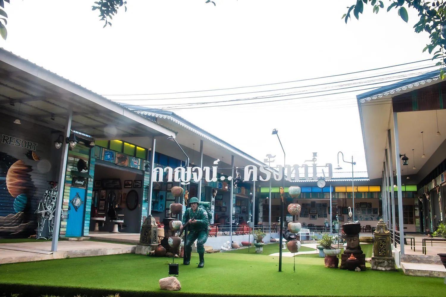 Property building in Yoko River Kwai Resort