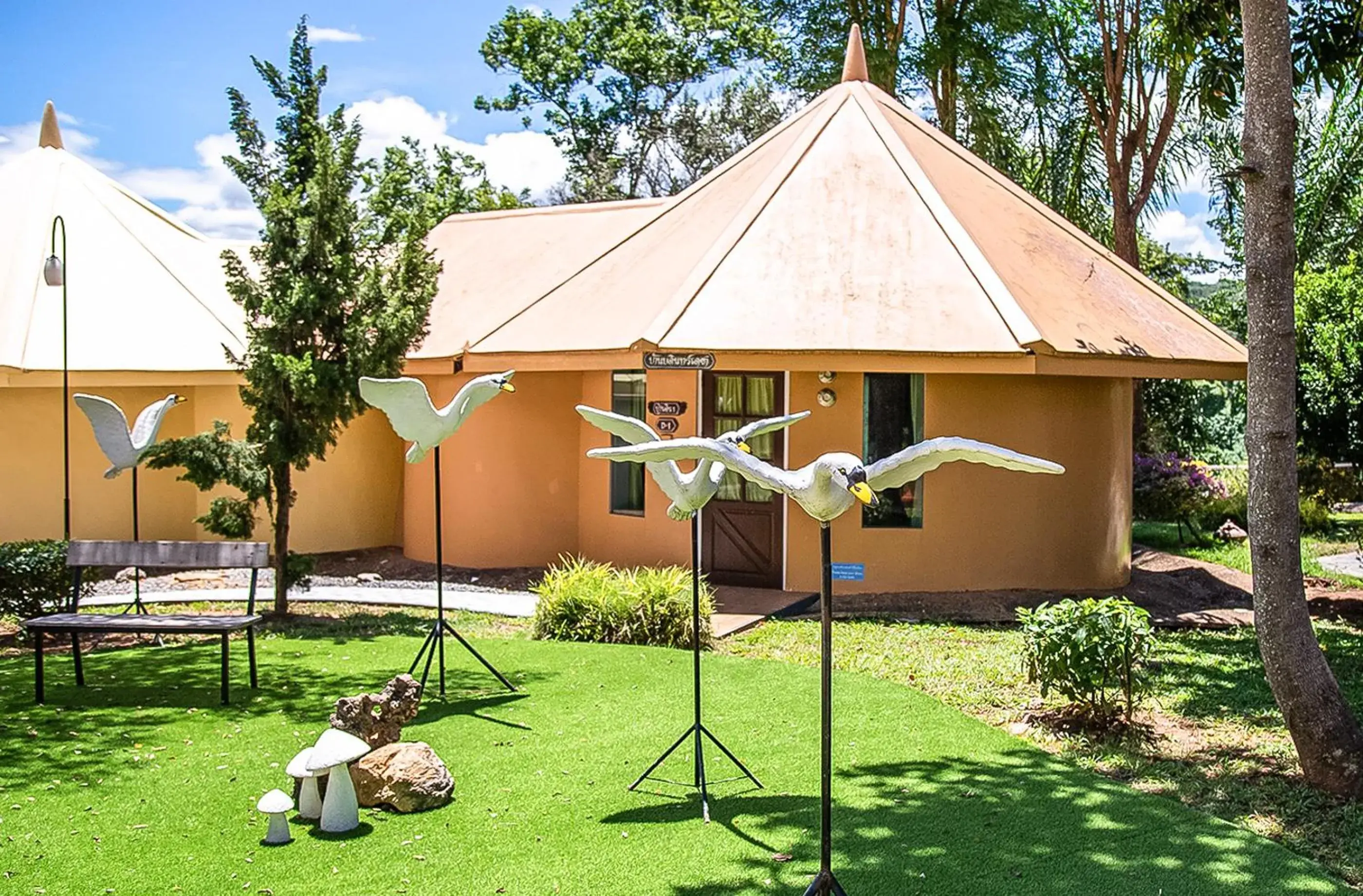 Property building in Yoko River Kwai Resort Property building in Yoko River Kwai Resort