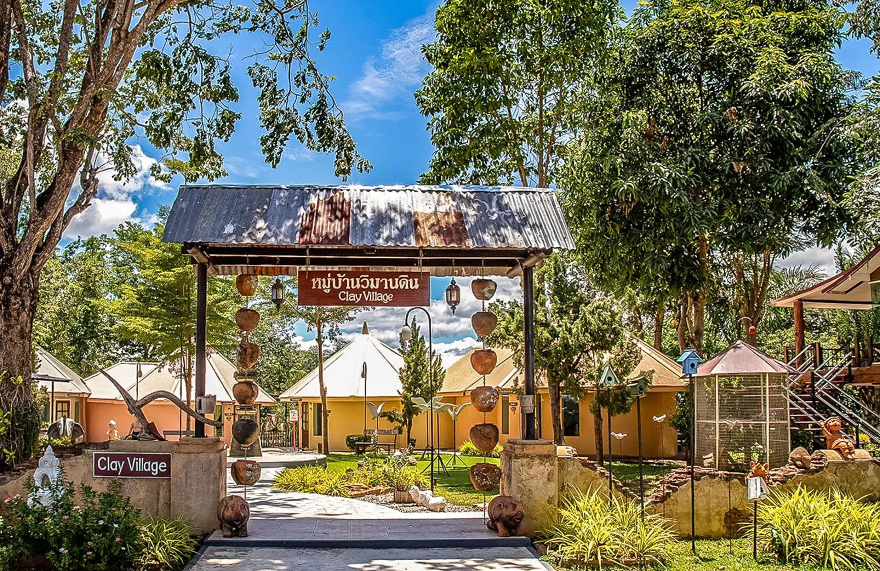 Property building in Yoko River Kwai Resort Property building in Yoko River Kwai Resort