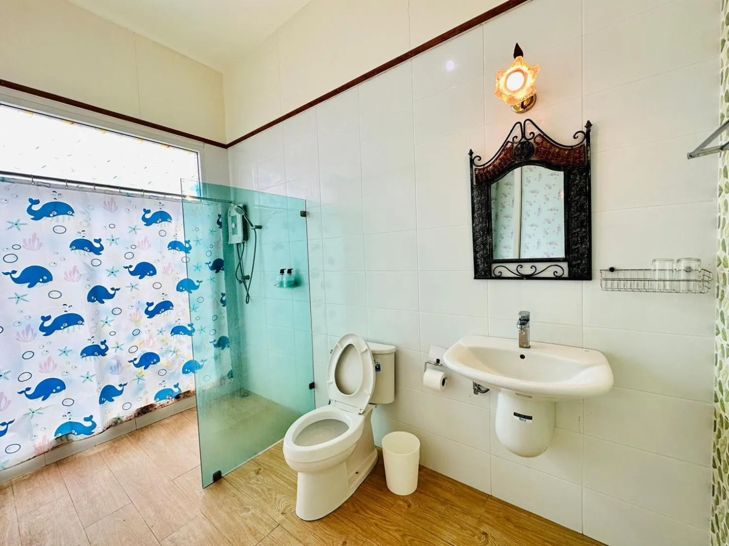 Bathroom in Yoko River Kwai Resort