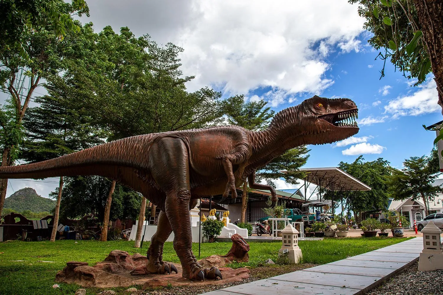 Natural landscape in Yoko River Kwai Resort