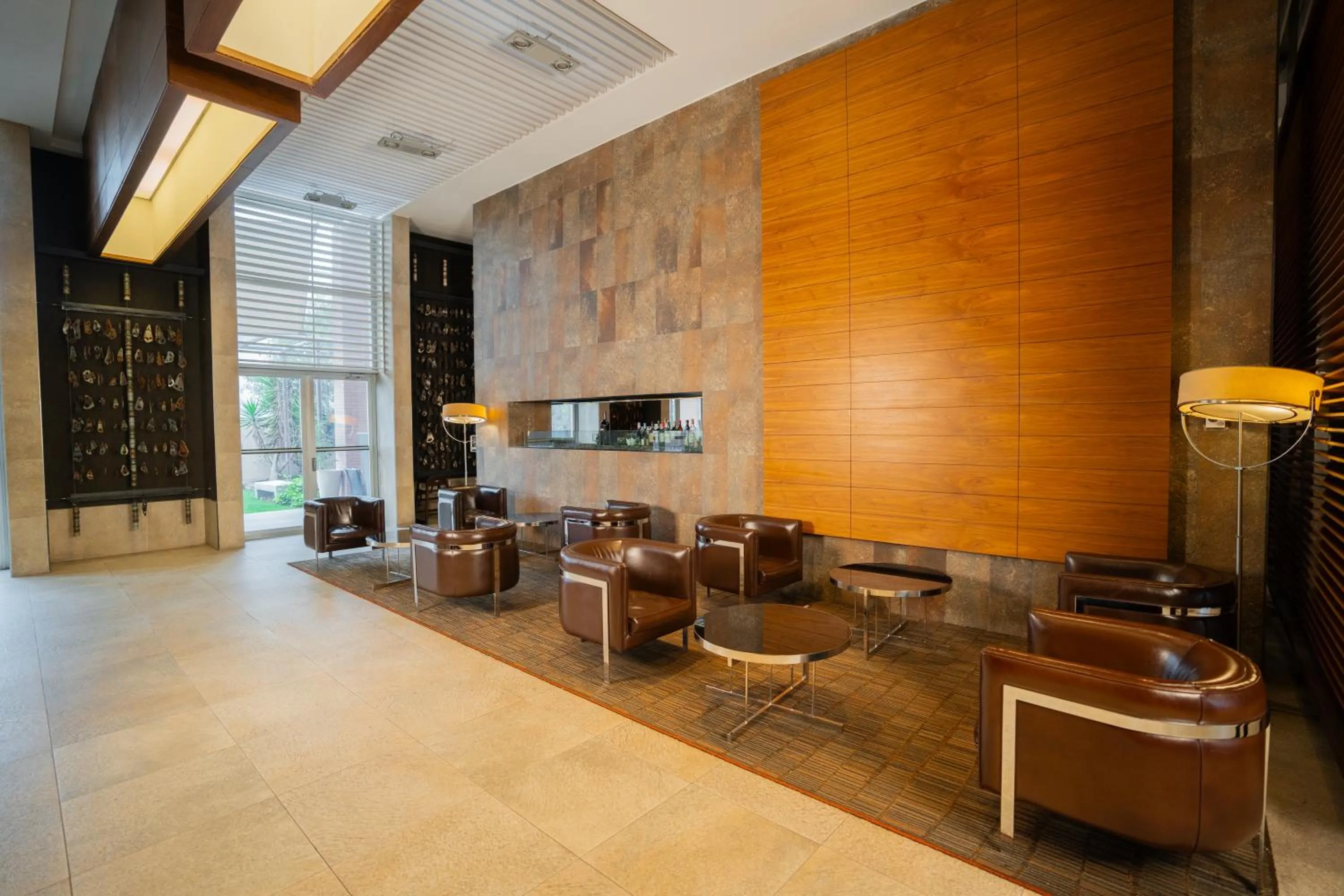 Lobby or reception in Hilton Garden Inn Santiago Airport