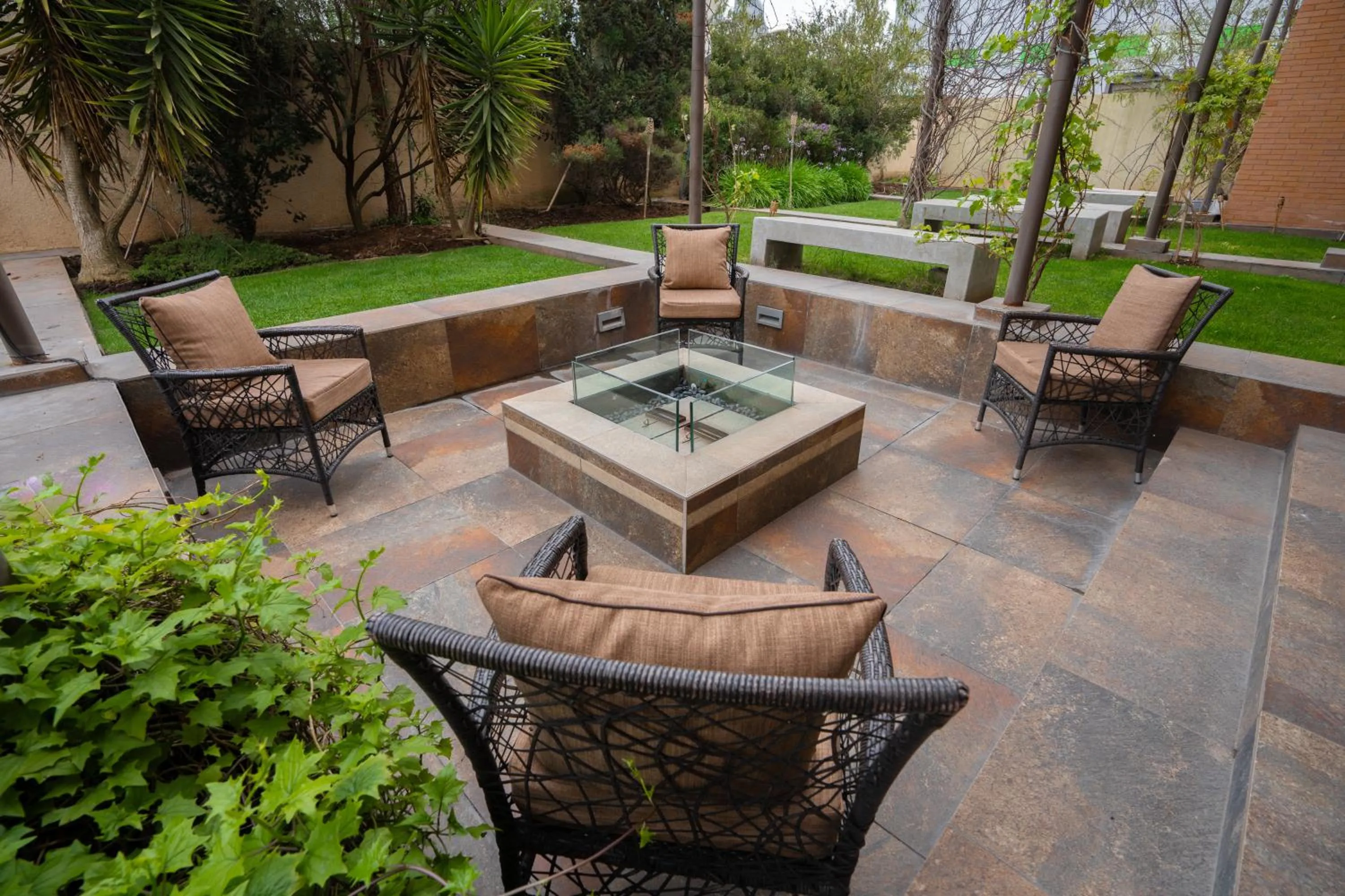 Balcony/Terrace in Hilton Garden Inn Santiago Airport