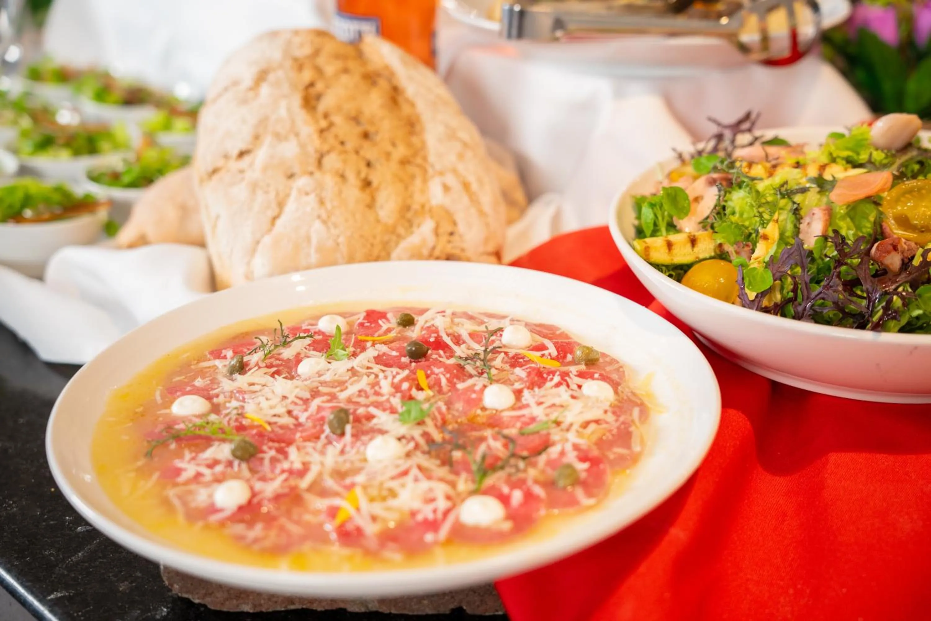 Food in Hilton Garden Inn Santiago Airport