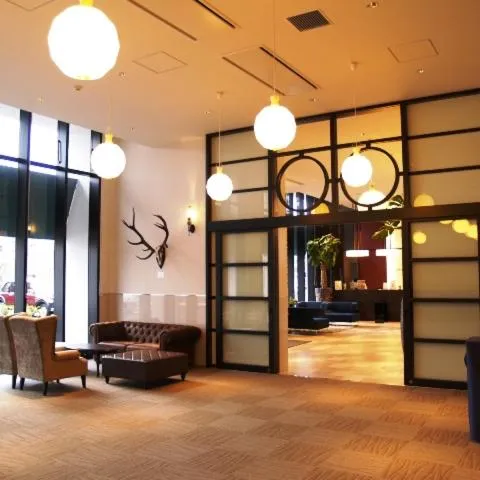 Lobby or reception in Green Sky Hotel Takehara