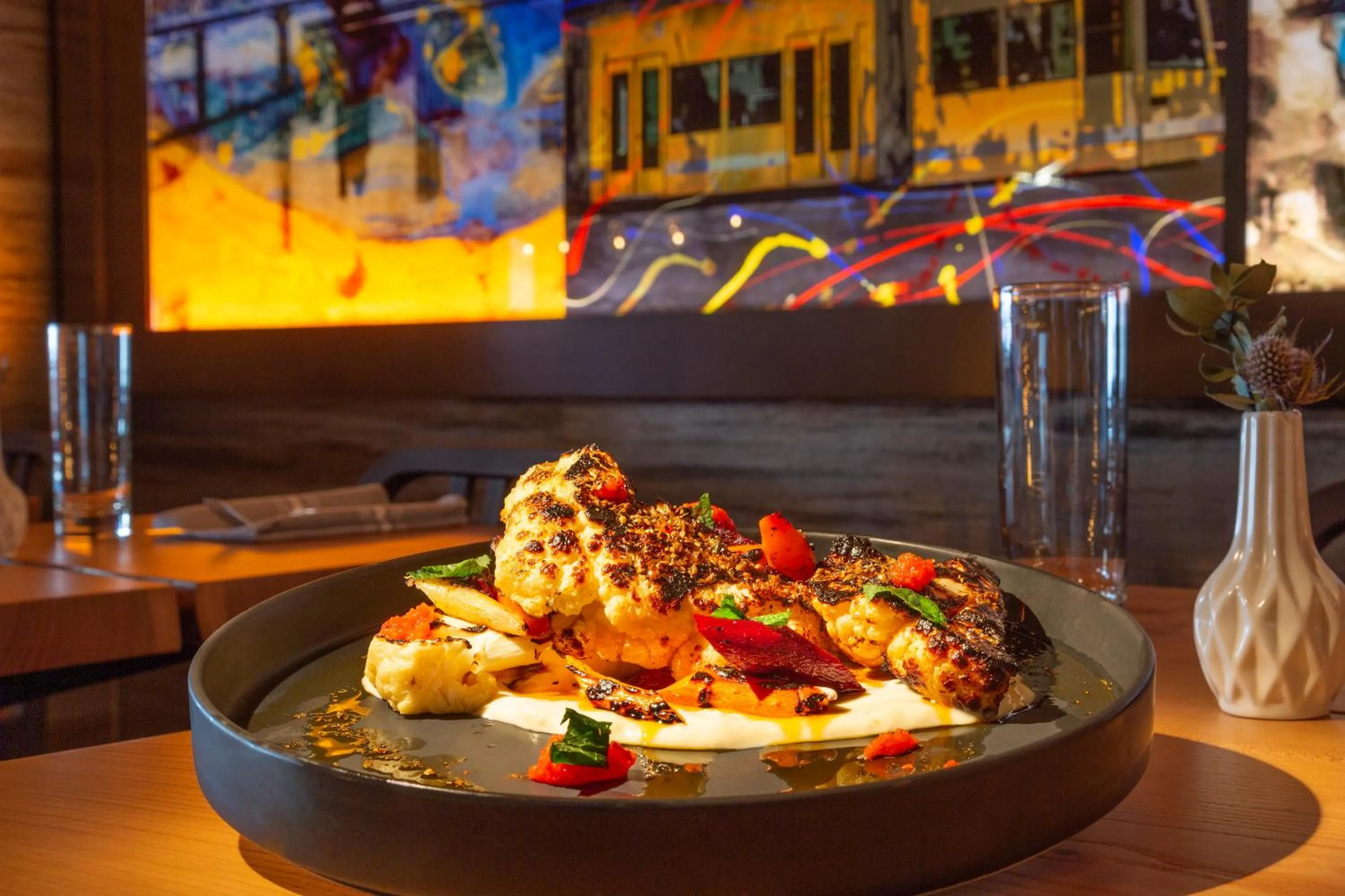 Food close-up in Silver Cloud Hotel - Portland