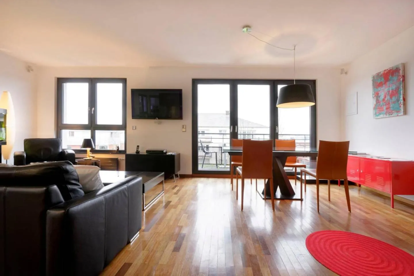 Living room in Rooftop Luxembourg Ville