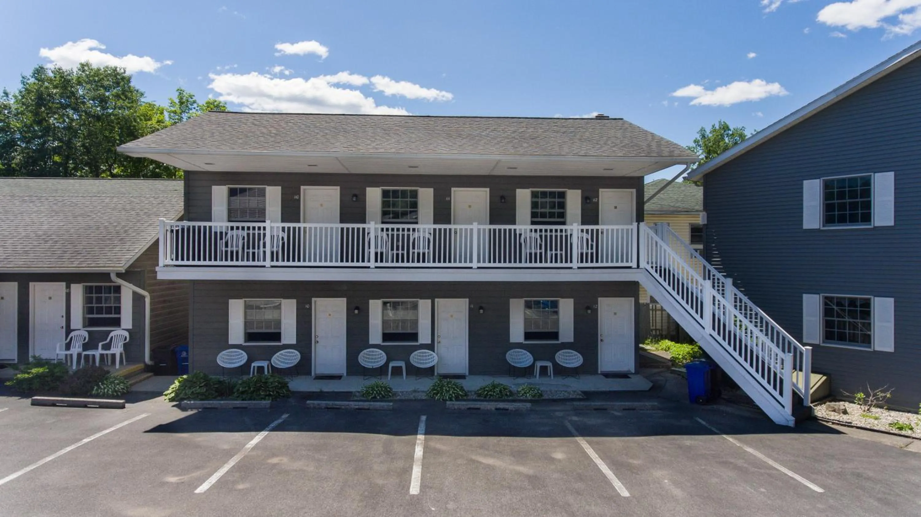 Property building in Americas Best Value Inn & Suites Lake George