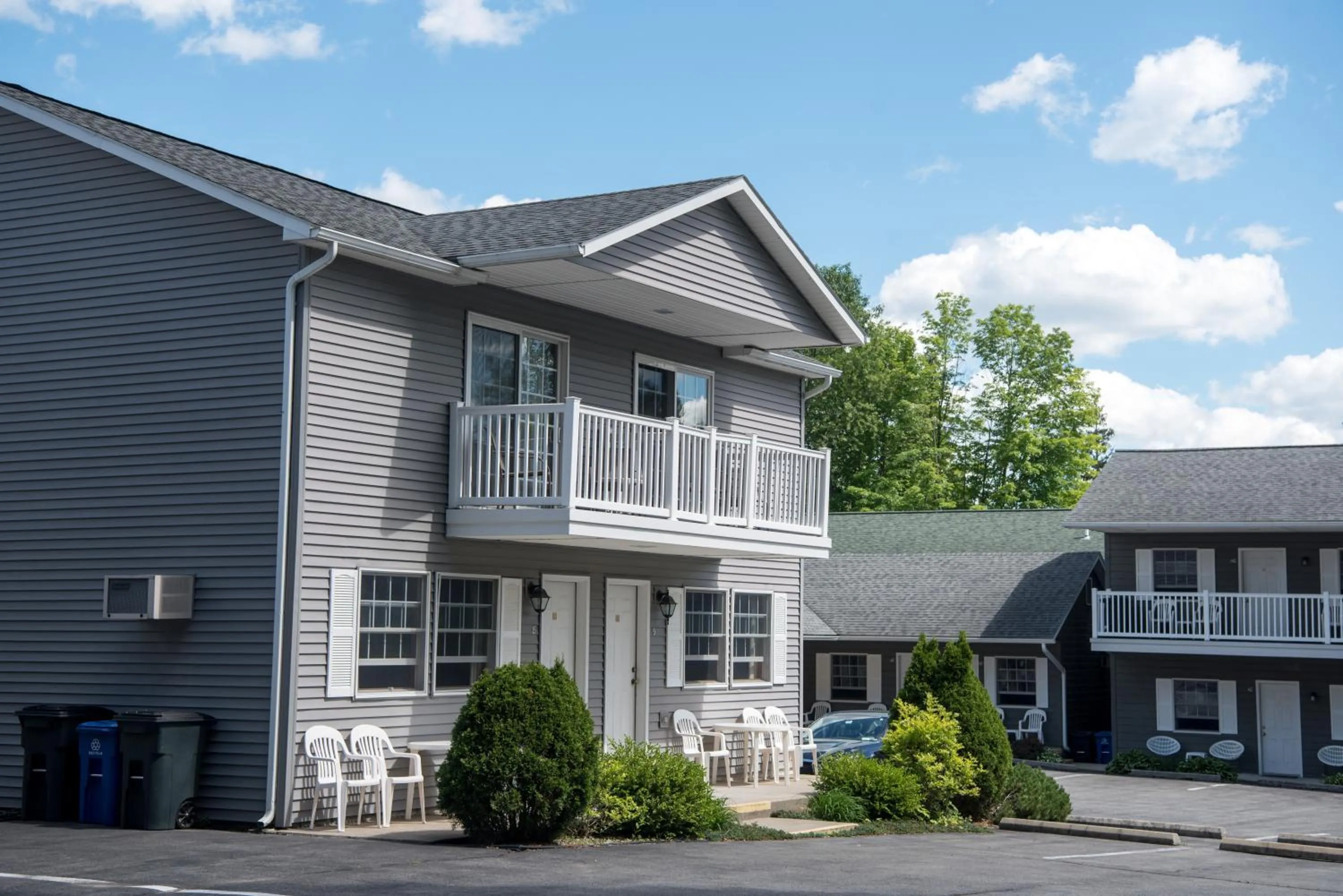 Property building in Americas Best Value Inn & Suites Lake George