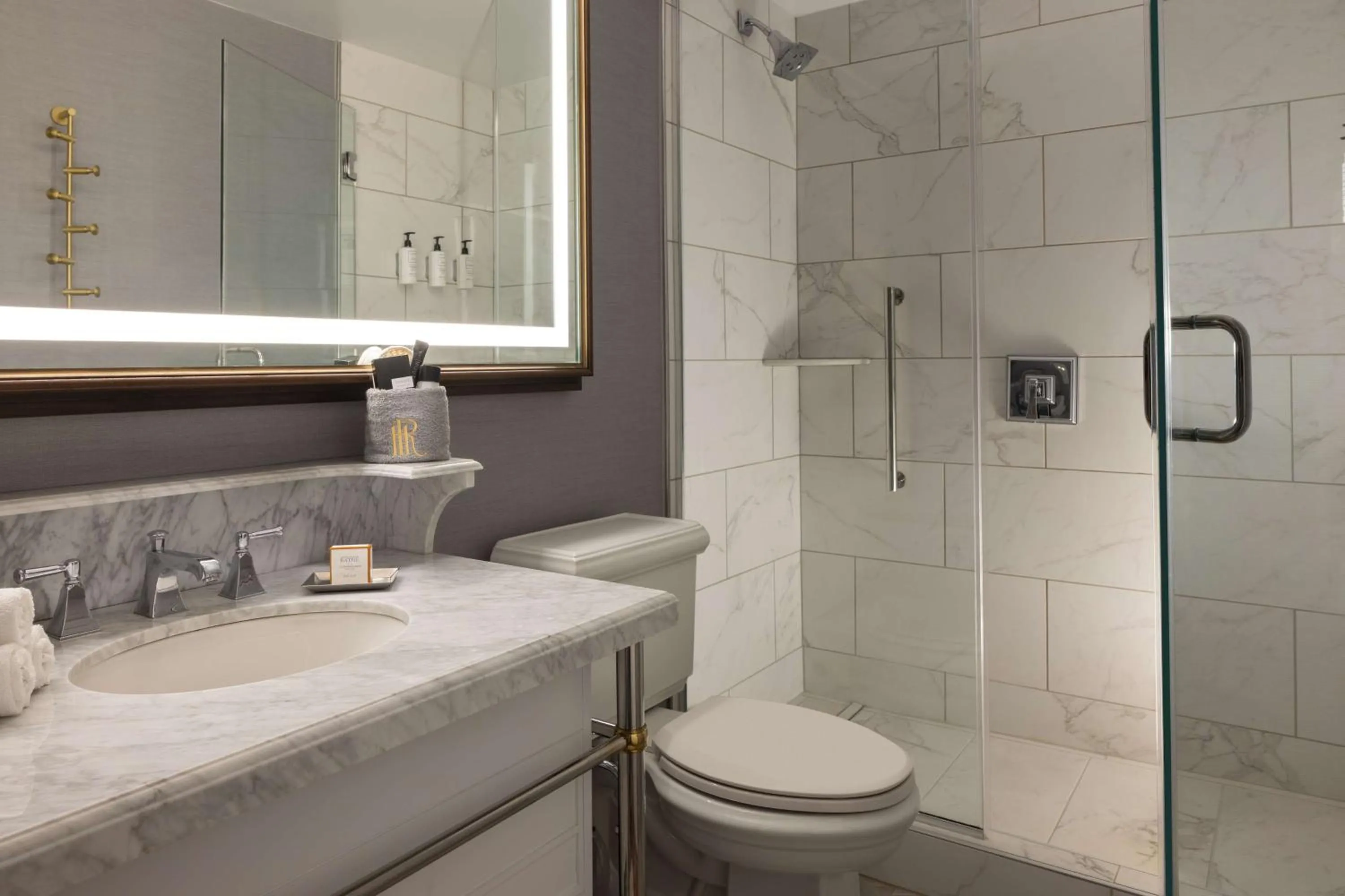 Bathroom in Hotel Roanoke & Conference Center, Curio Collection by Hilton
