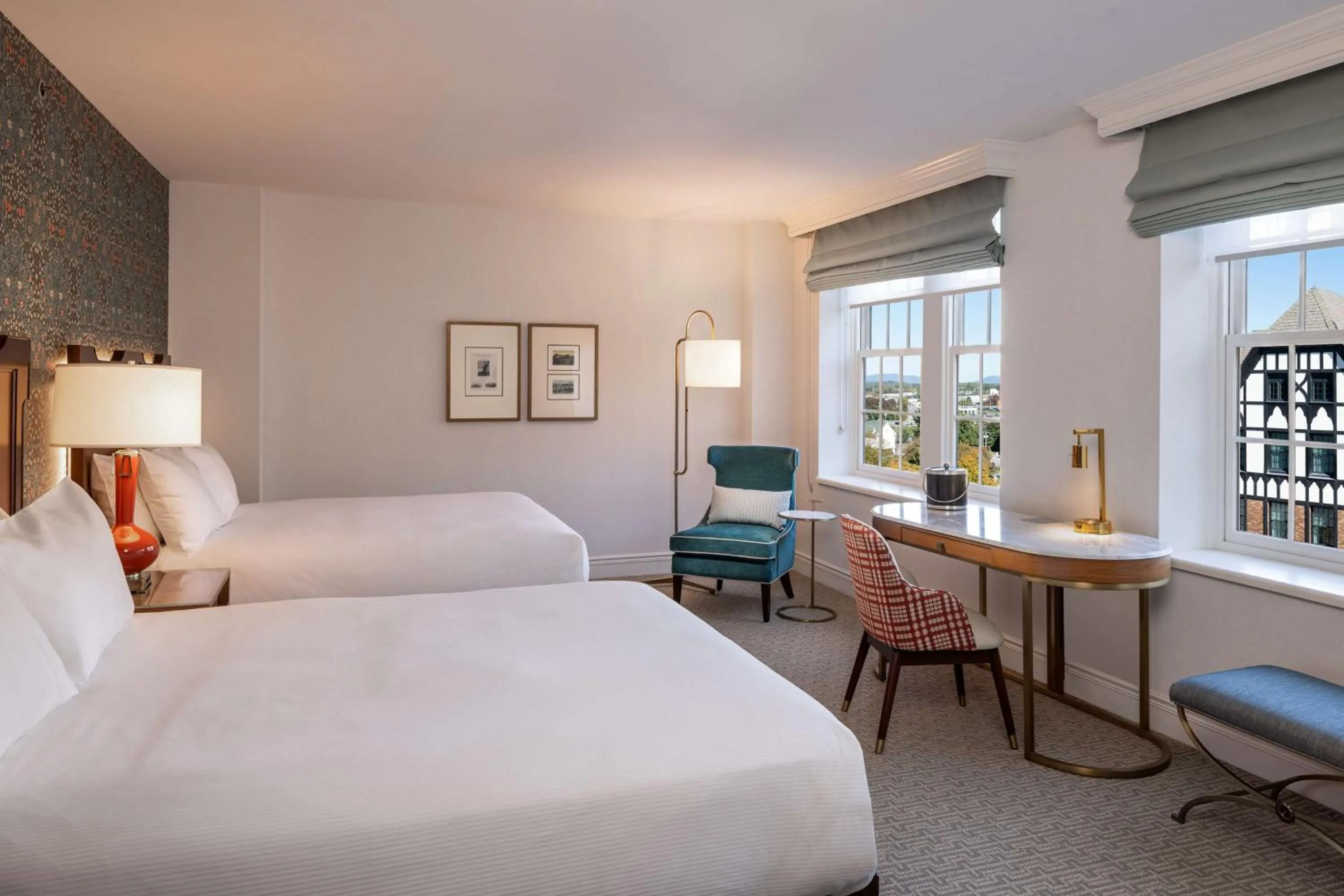 Bed in Hotel Roanoke & Conference Center, Curio Collection by Hilton