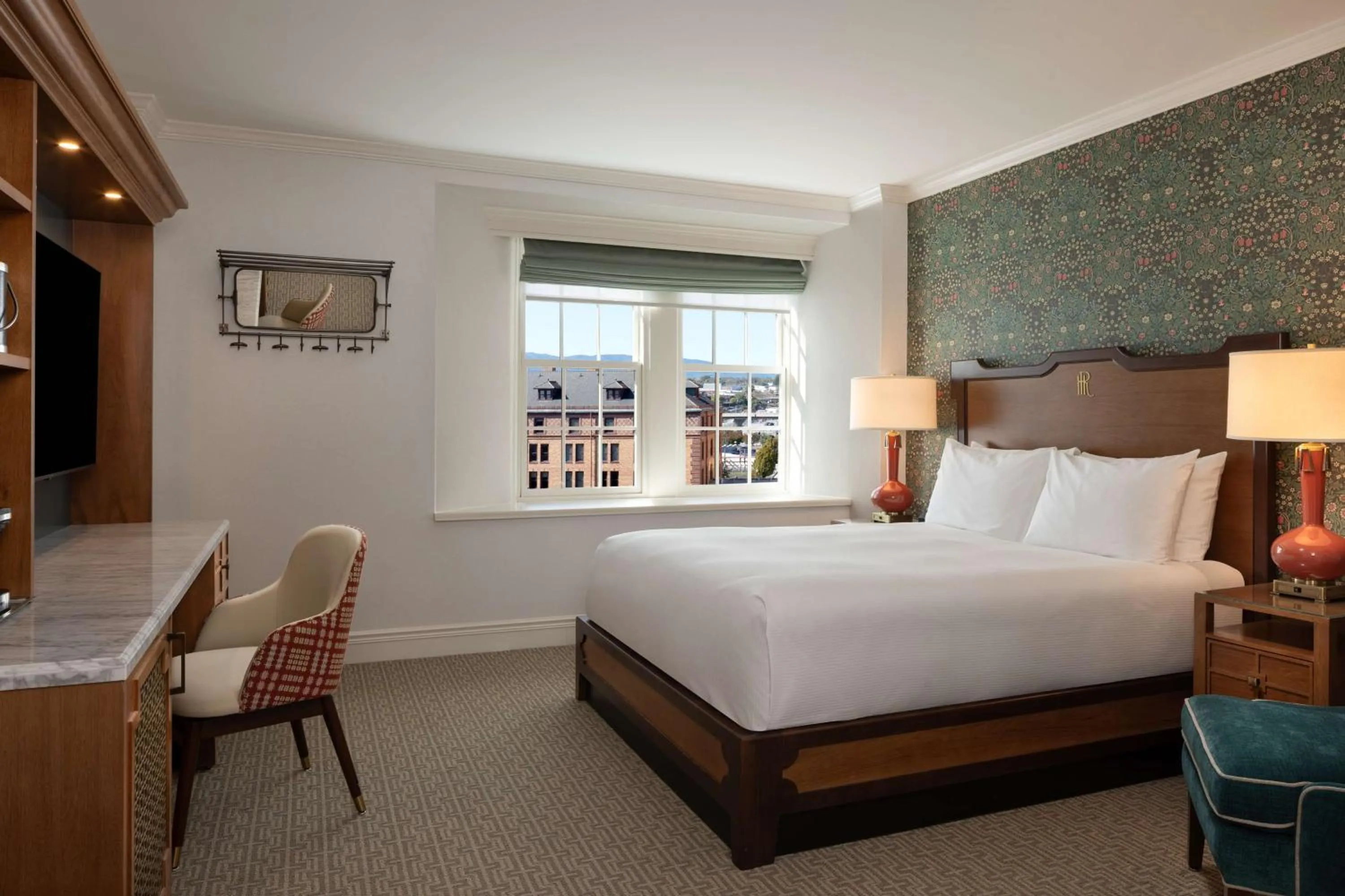 Bed in Hotel Roanoke & Conference Center, Curio Collection by Hilton