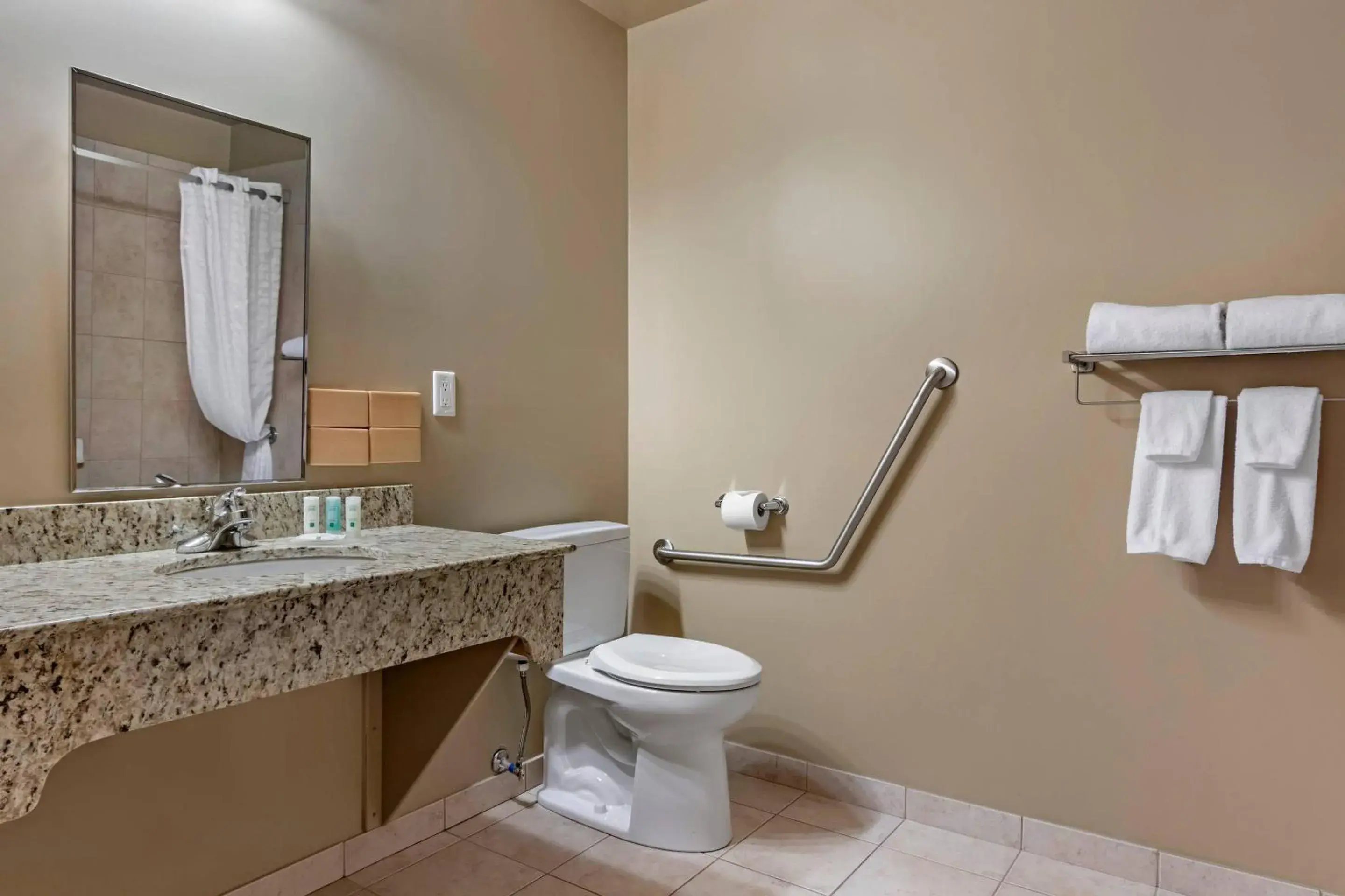 Bedroom in Quality Inn & Suites Bedroom in Quality Inn & Suites