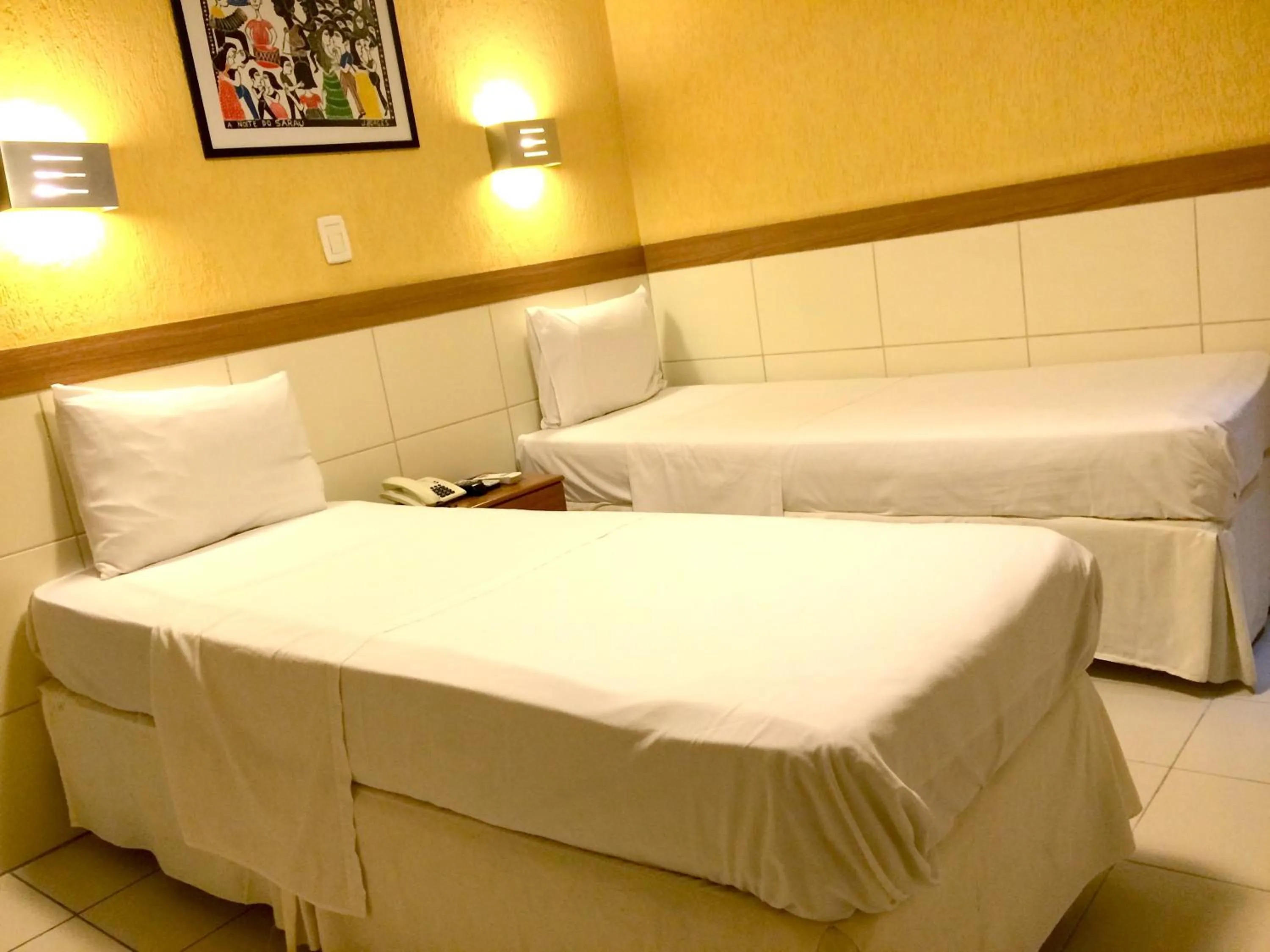 Bed in Hotel Veraneio