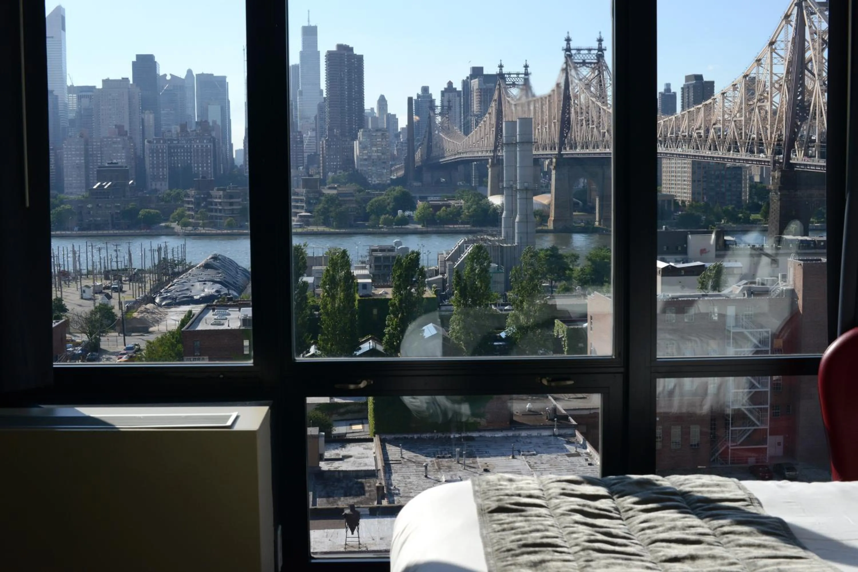 City view in Z NYC Hotel