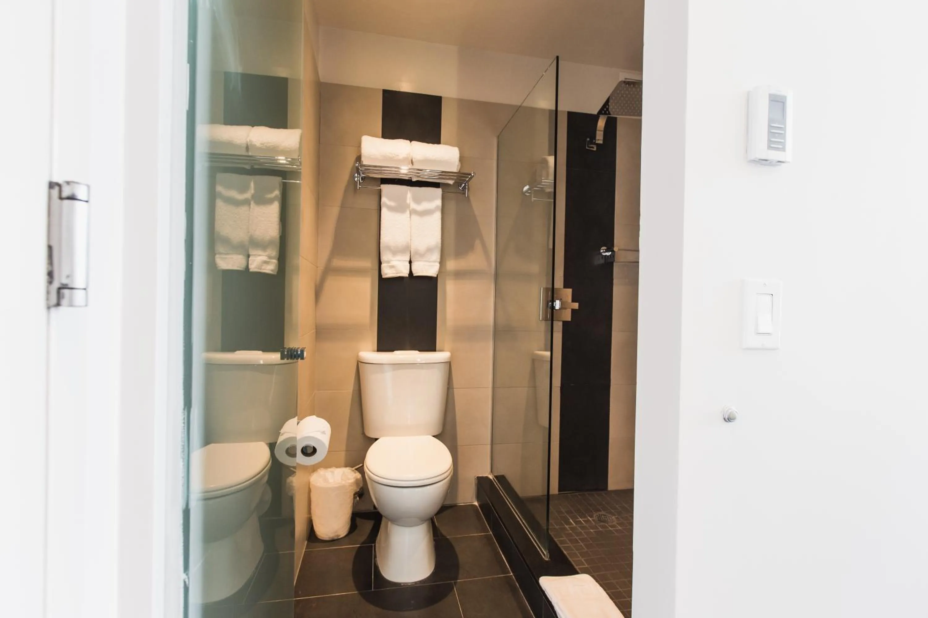 Bathroom in Z NYC Hotel