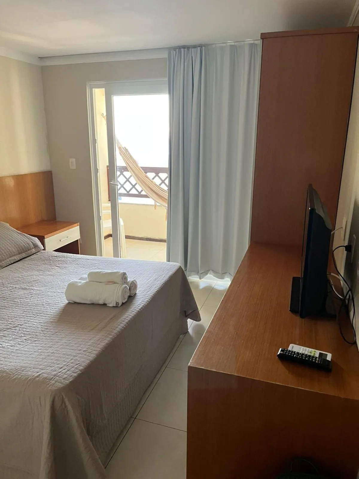 Bed in Pousada Ceu e Mar