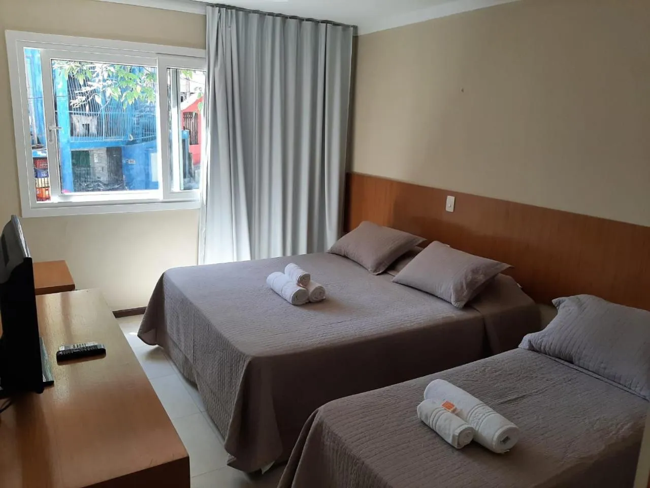 Bed in Pousada Ceu e Mar