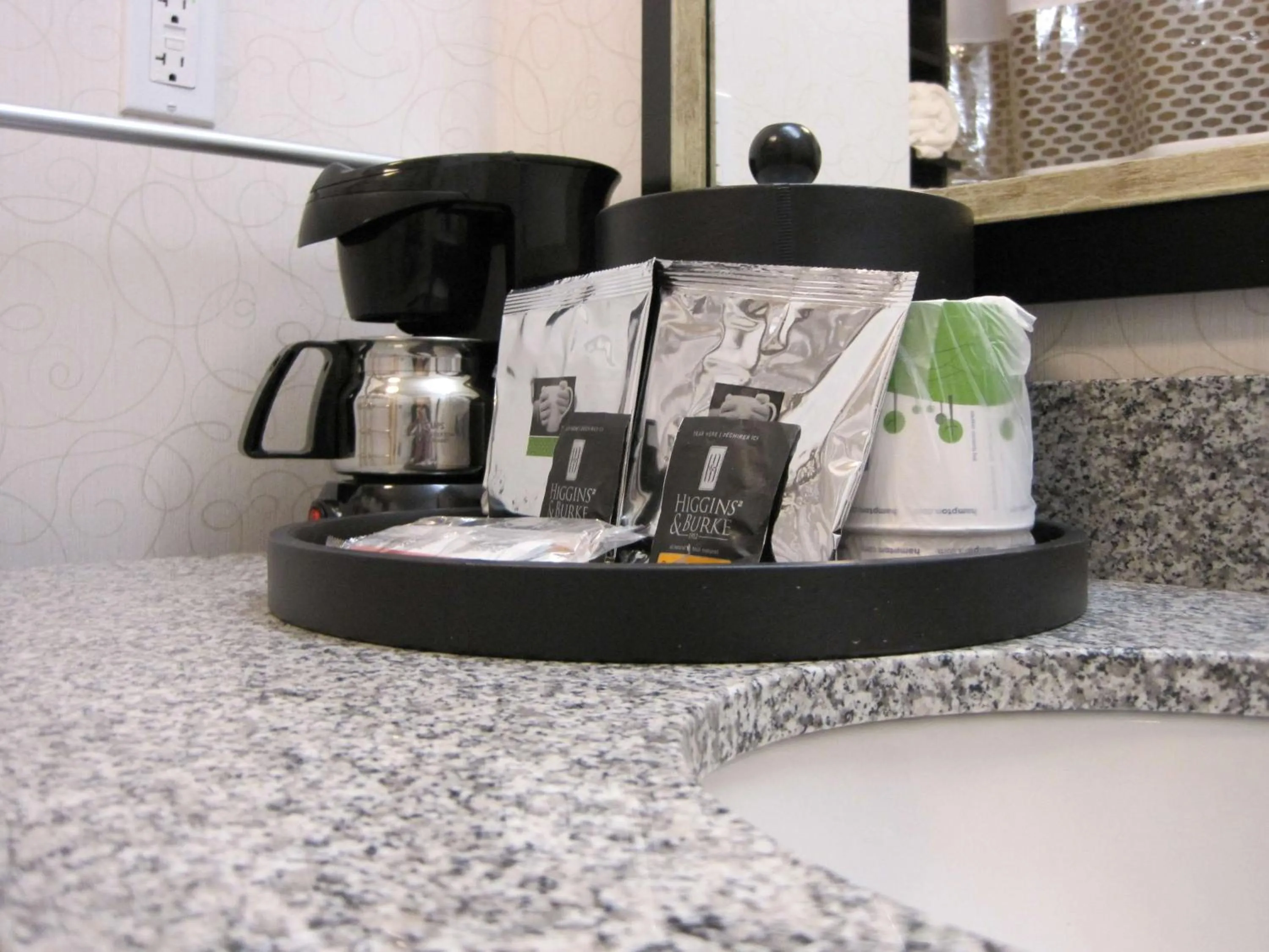 Bed in Hampton Inn by Hilton Fort Saskatchewan