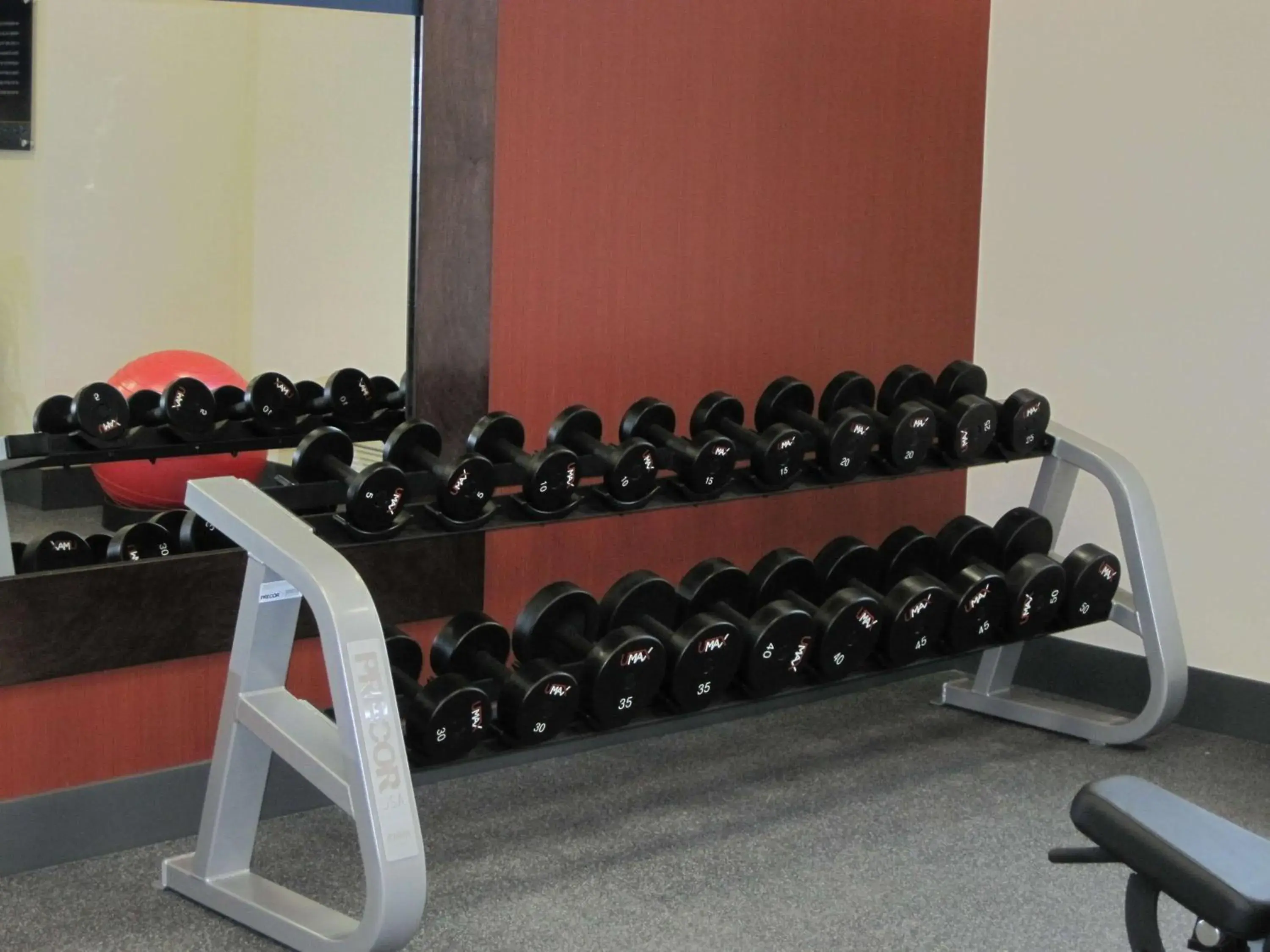 Fitness centre/facilities in Hampton Inn by Hilton Fort Saskatchewan Fitness centre/facilities in Hampton Inn by Hilton Fort Saskatchewan