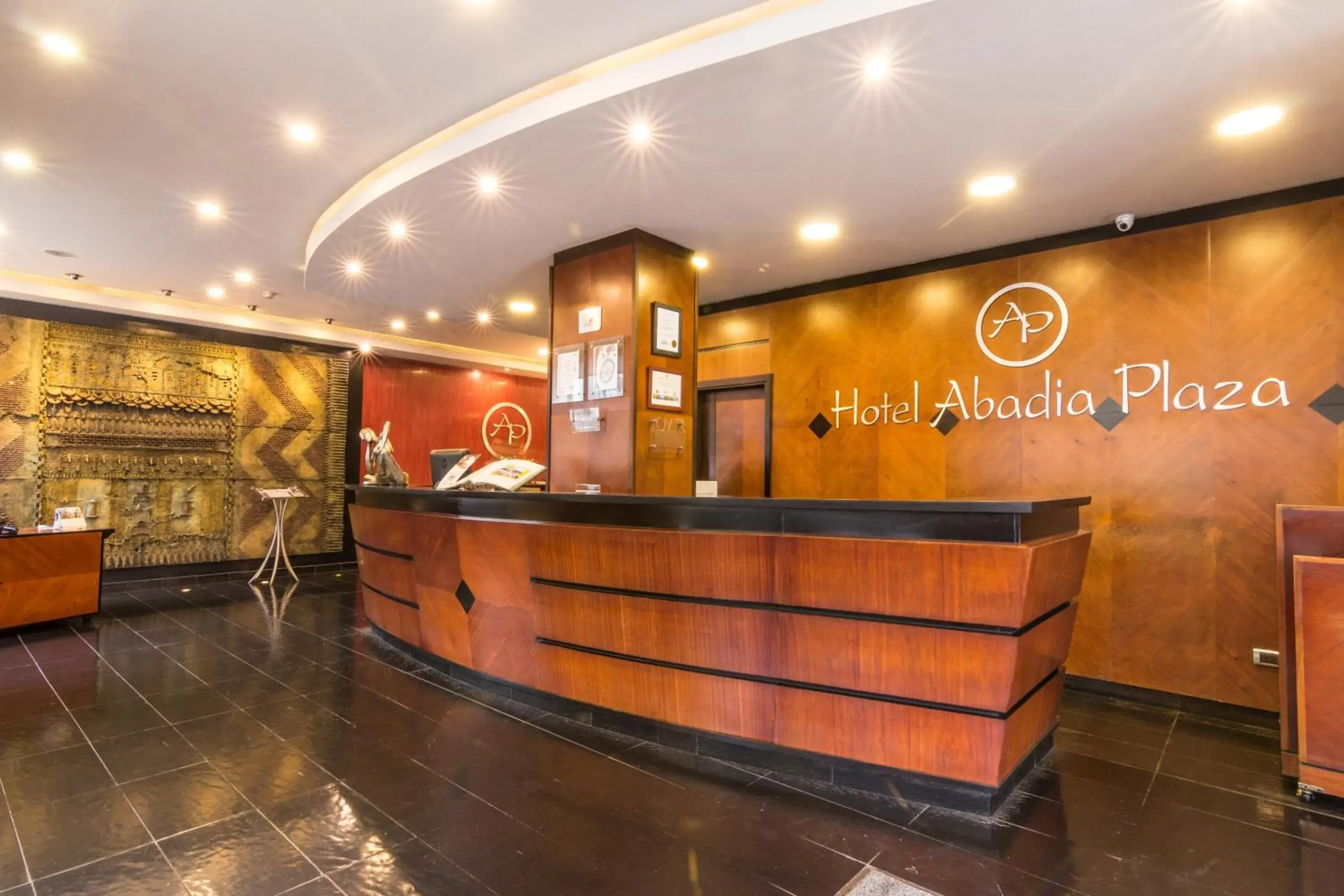 Lobby or reception in GHL Hotel Abadia Plaza Lobby or reception in GHL Hotel Abadia Plaza
