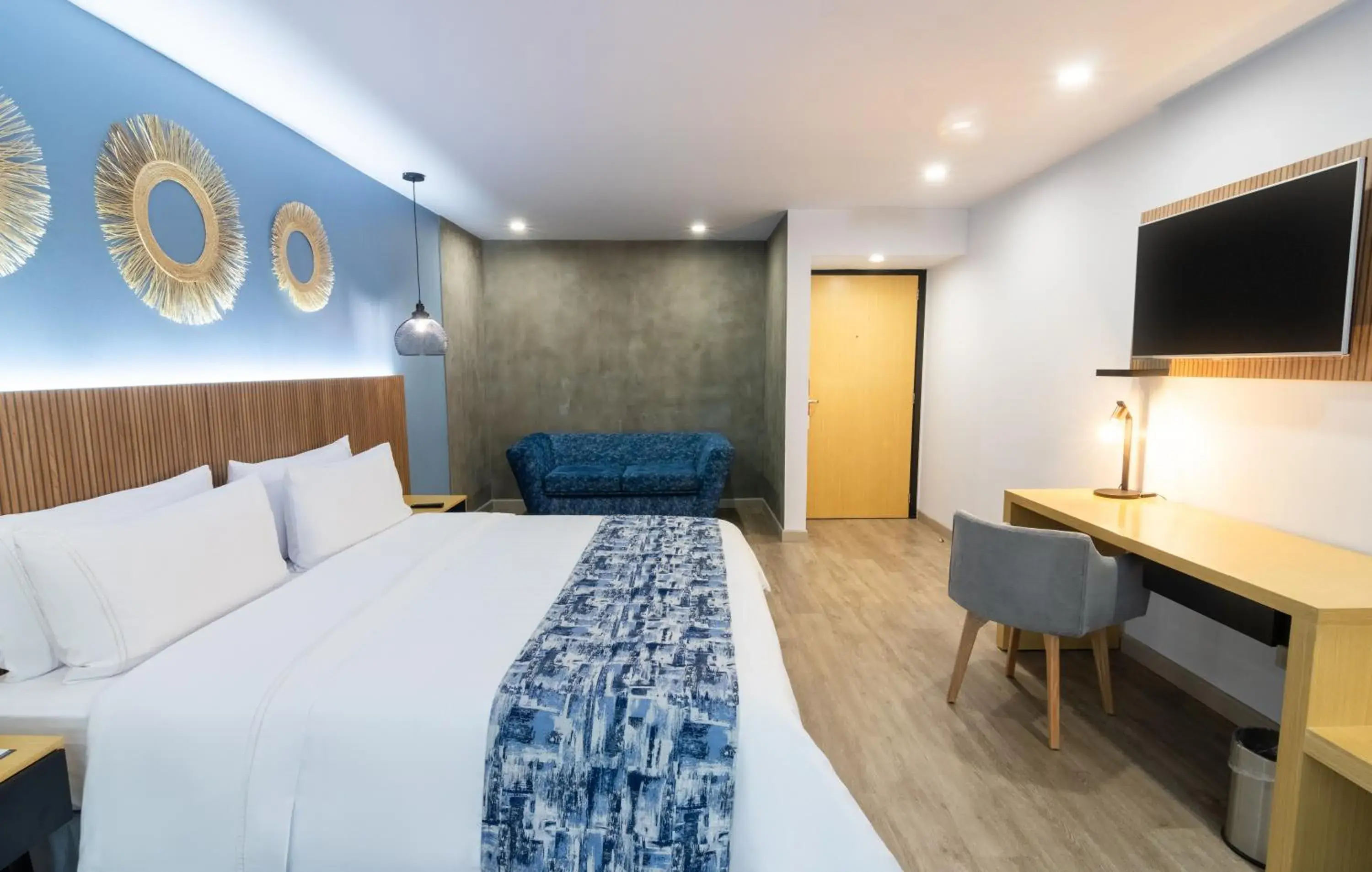 Bedroom, Bed in GHL Hotel Abadia Plaza Bedroom, Bed in GHL Hotel Abadia Plaza