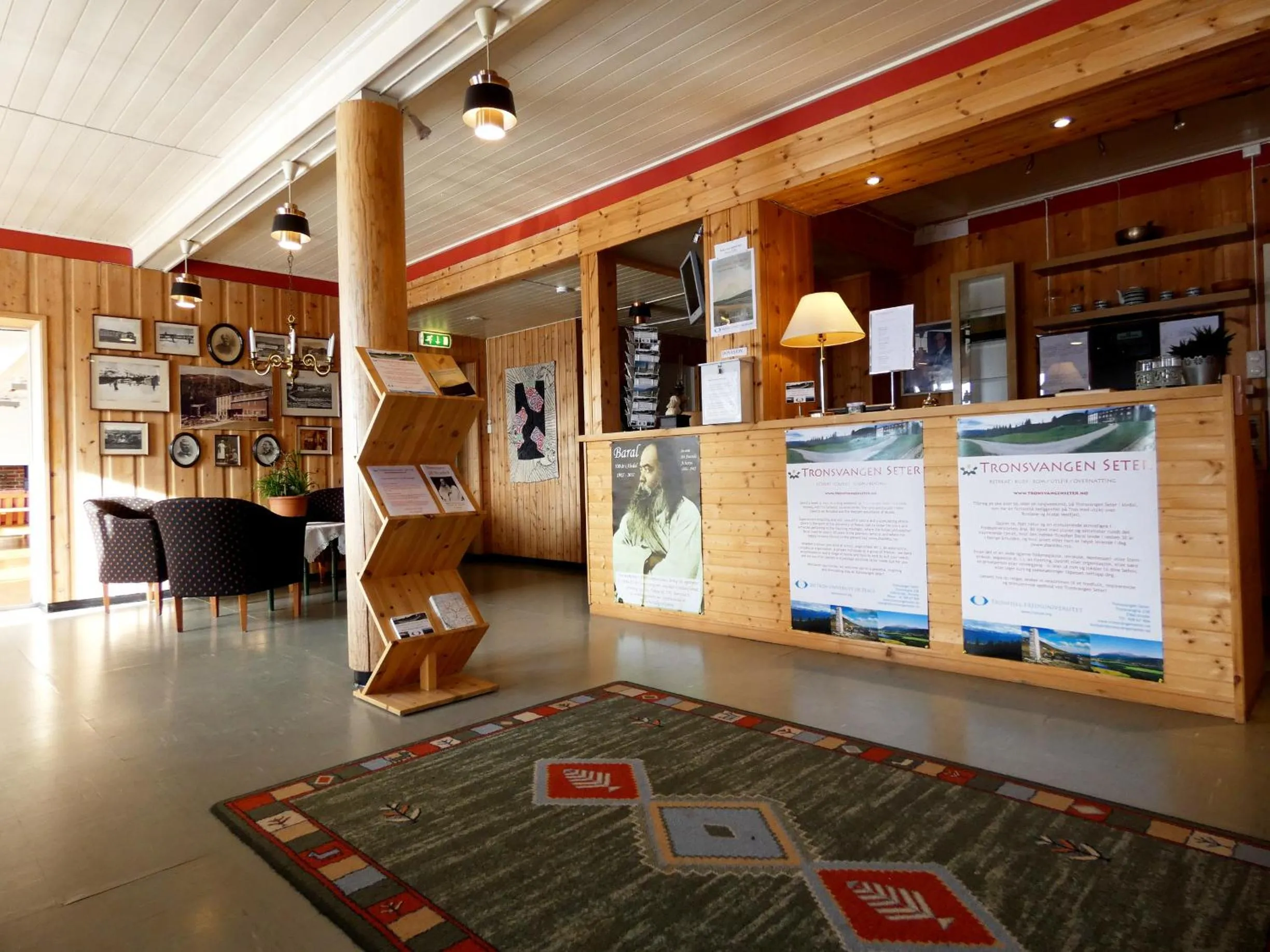 Lobby or reception in Tronsvangen Seter