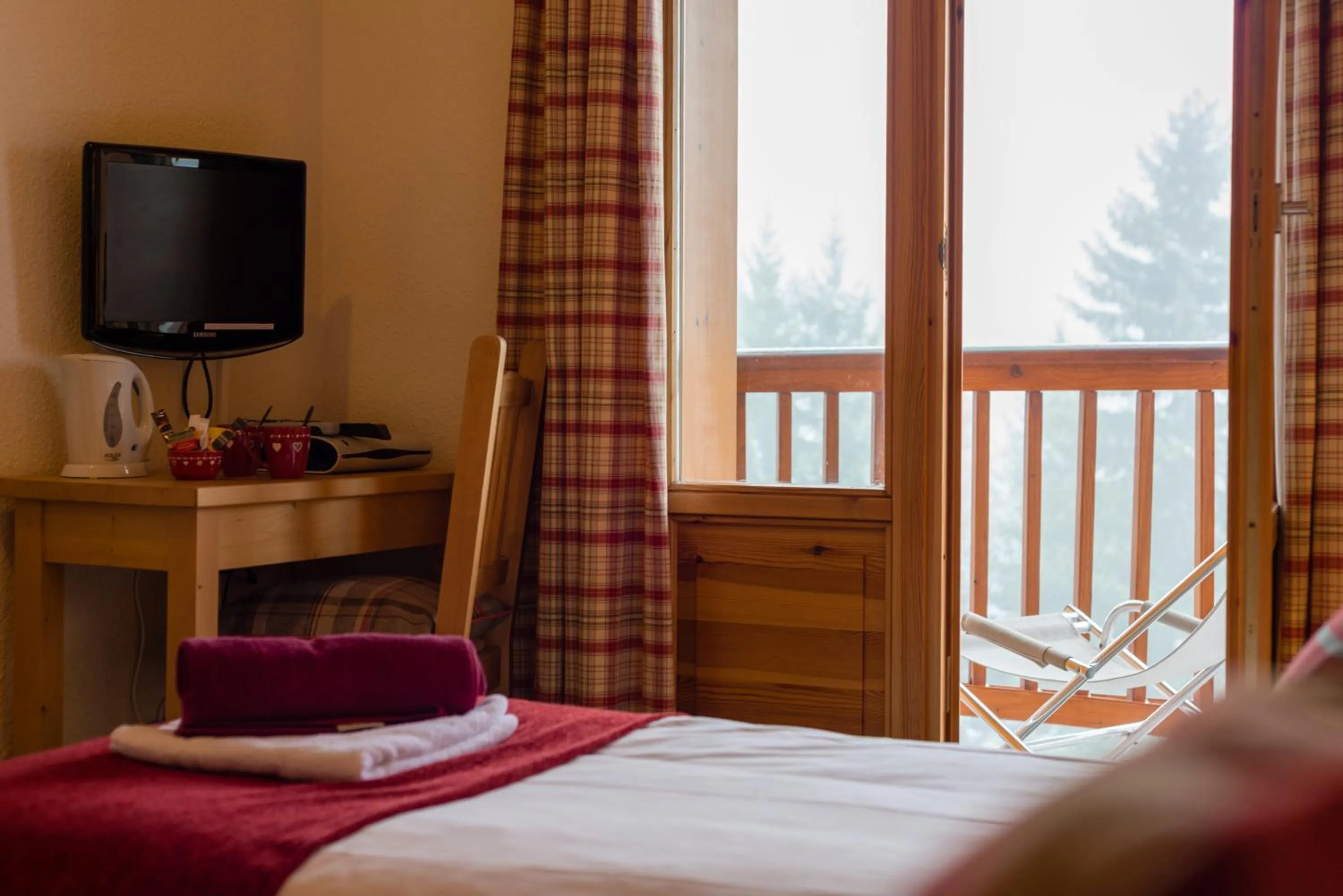 Bedroom in Chalet Coeur des Brévières by Chalet Chardons