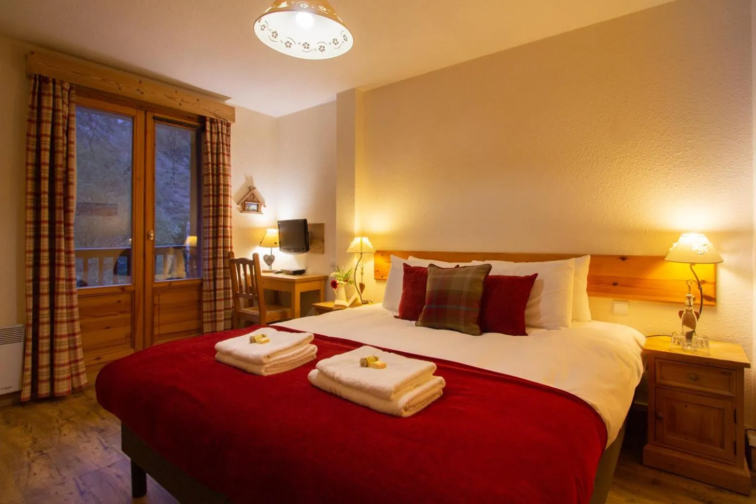 Bedroom in Chalet Coeur des Brévières by Chalet Chardons