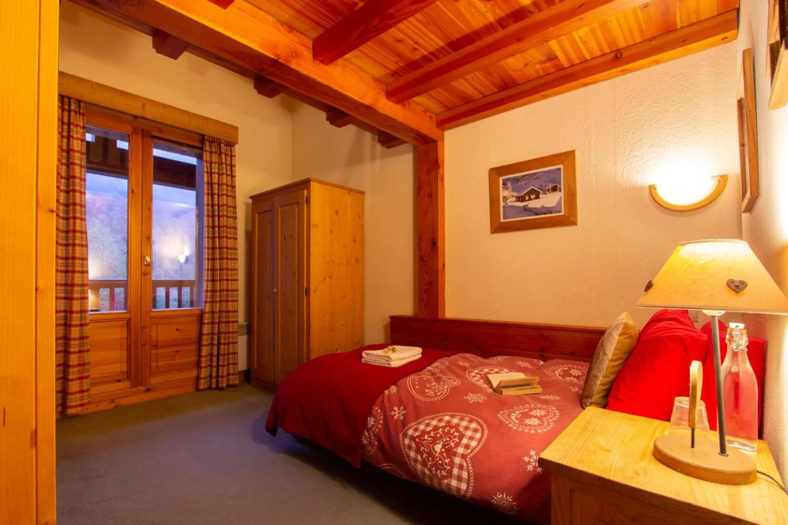 Bedroom in Chalet Coeur des Brévières by Chalet Chardons