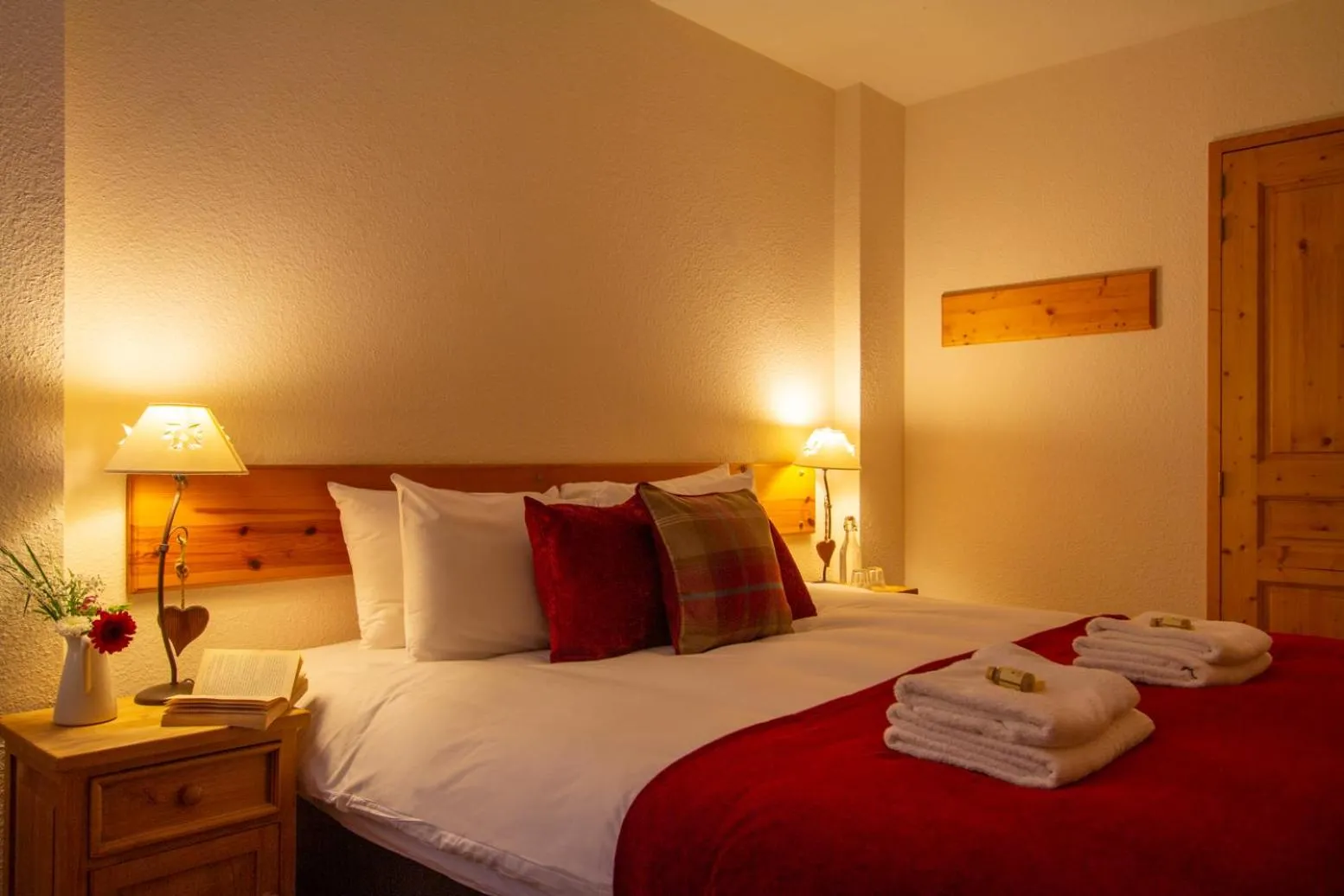 Bedroom in Chalet Coeur des Brévières by Chalet Chardons