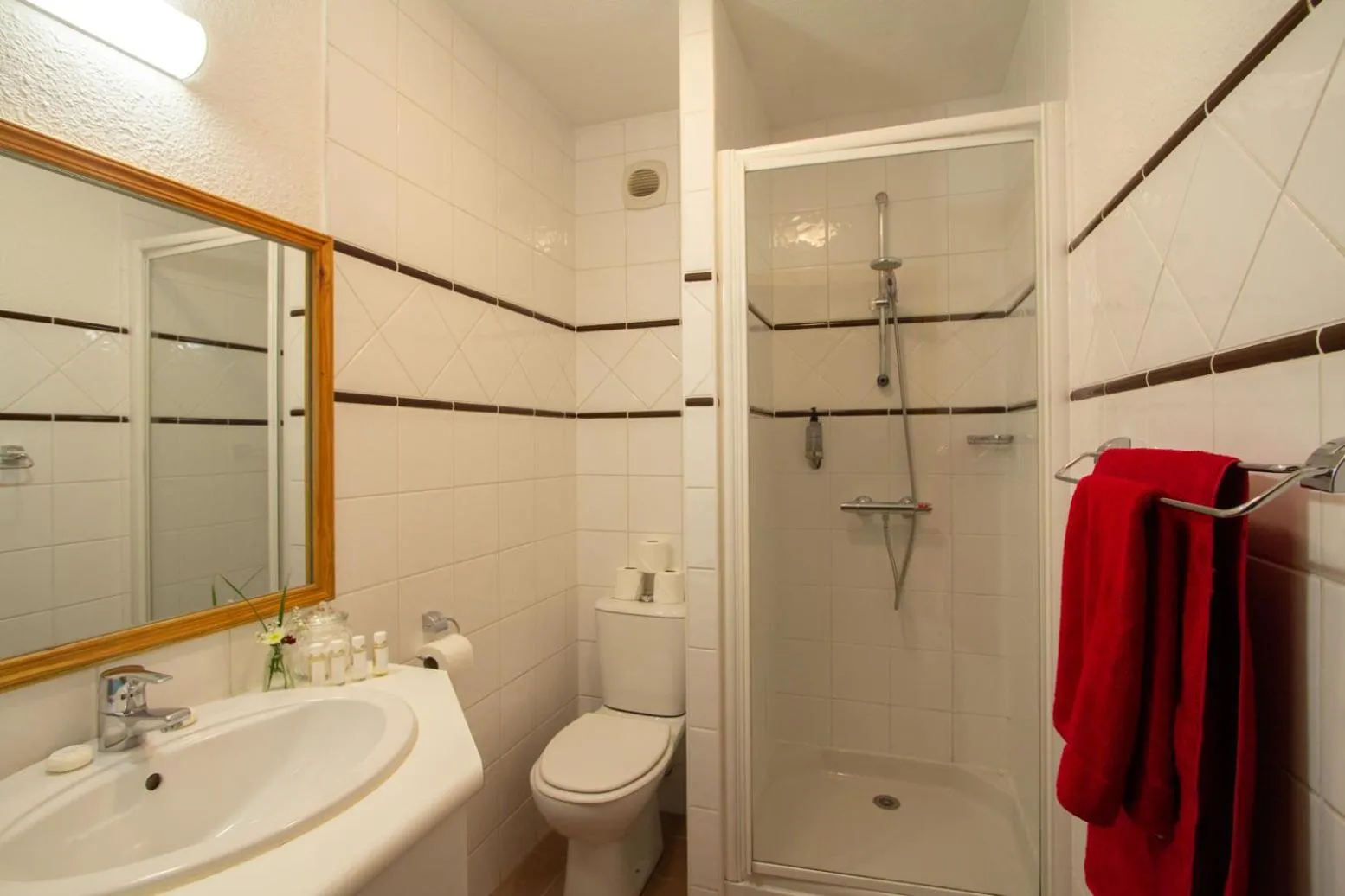 Shower in Chalet Coeur des Brévières by Chalet Chardons