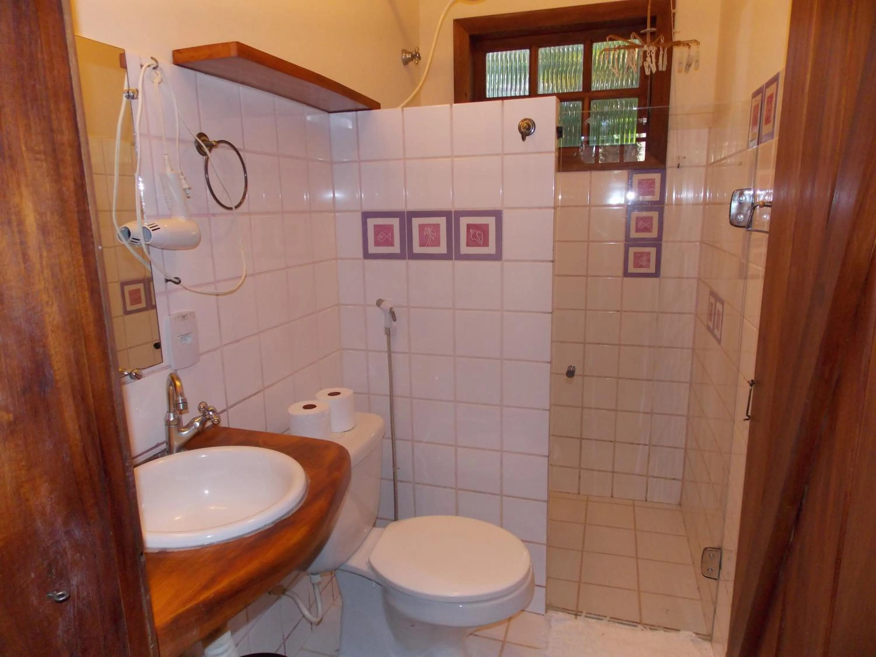 Bathroom in Pousada Ponta do Muta