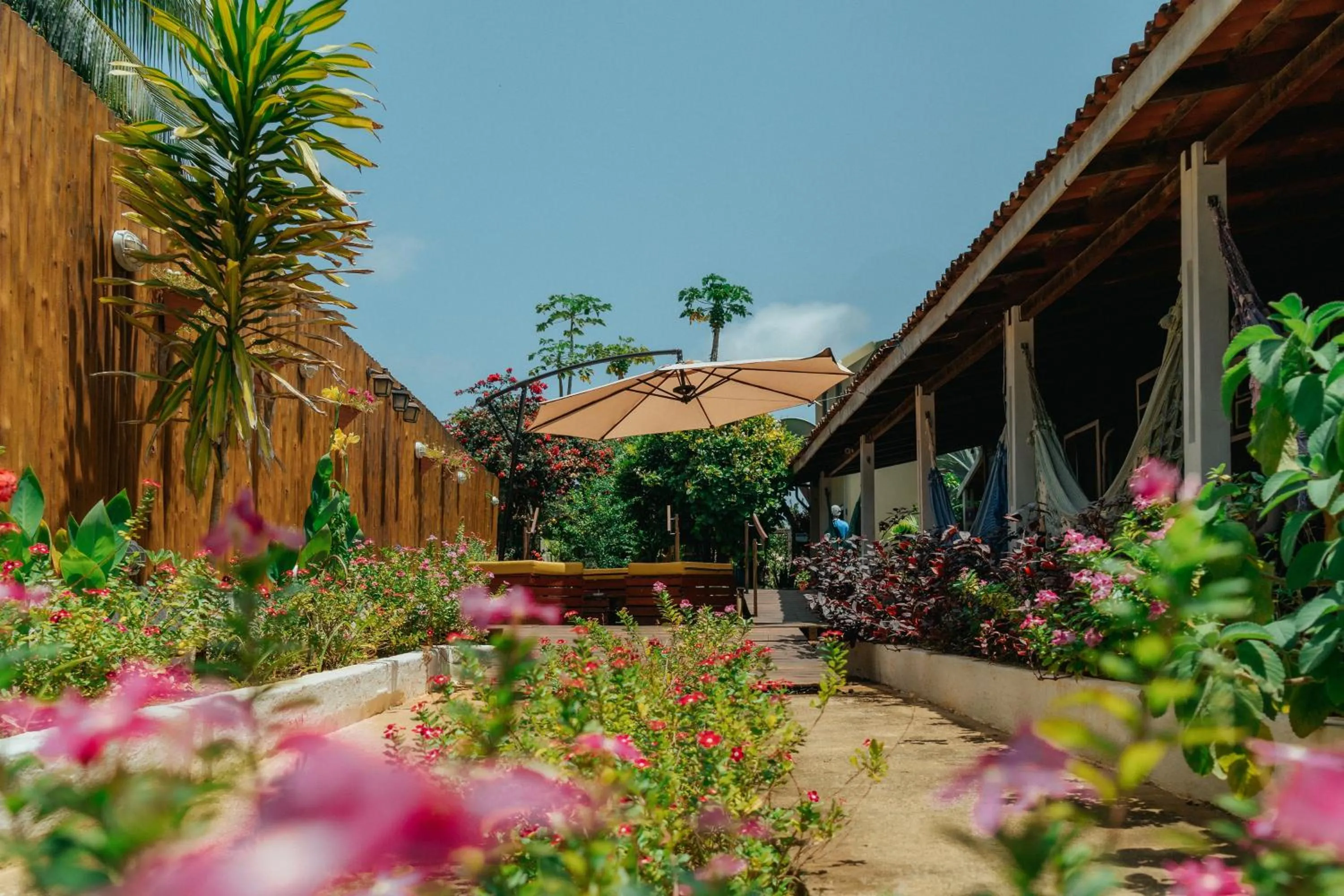 Property building in Pousada Lenda das Águas