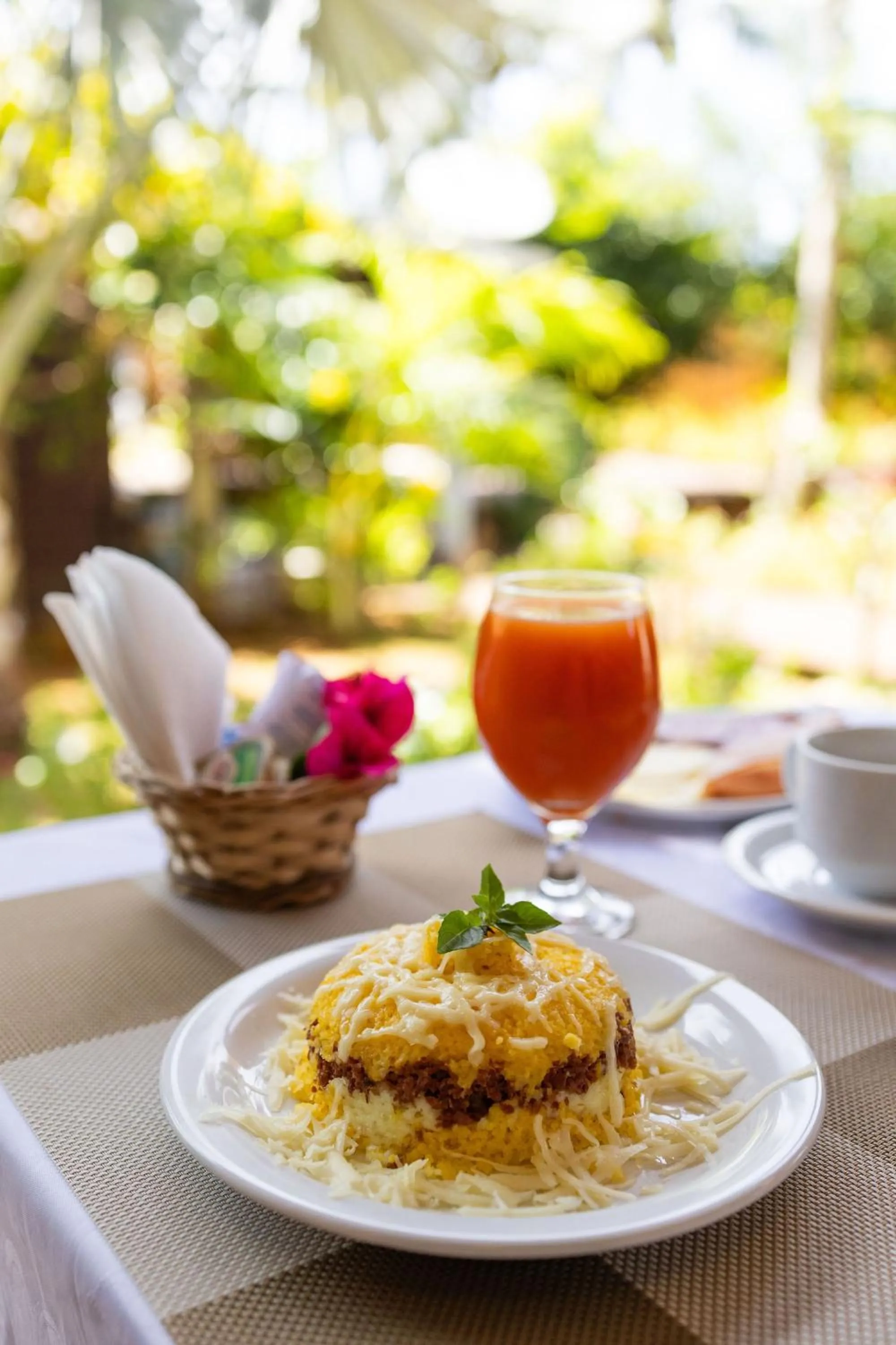Breakfast in Pousada Lenda das Águas