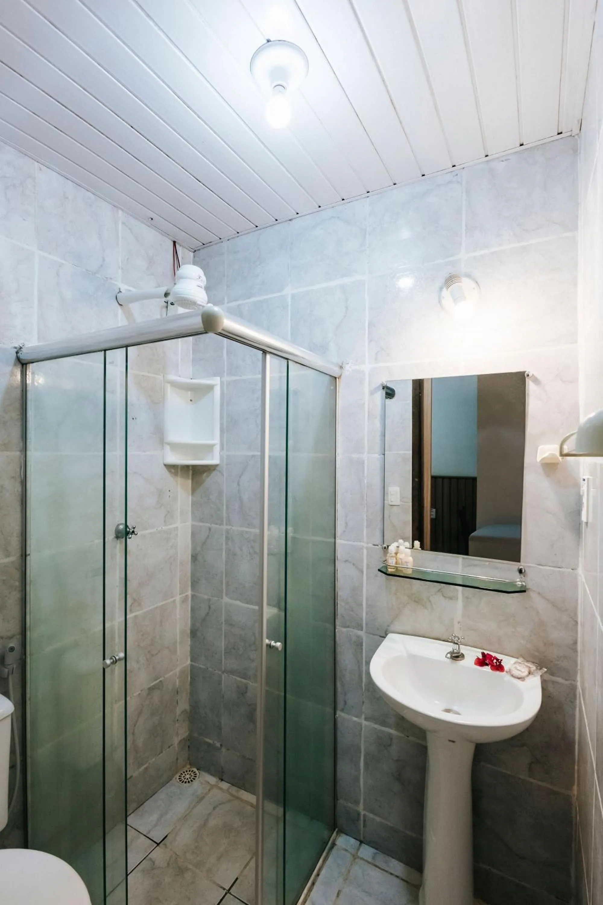 Bathroom in Pousada Lenda das Águas