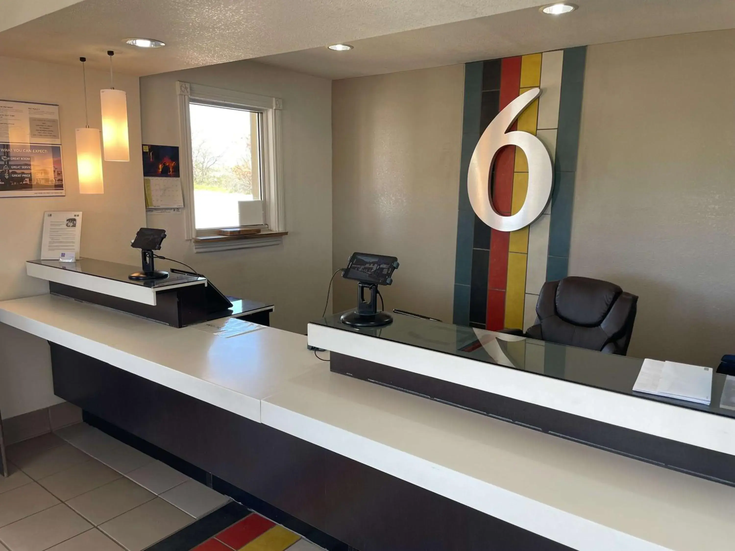 Lobby or reception in Motel 6-Wichita Falls, TX - North Lobby or reception in Motel 6-Wichita Falls, TX - North
