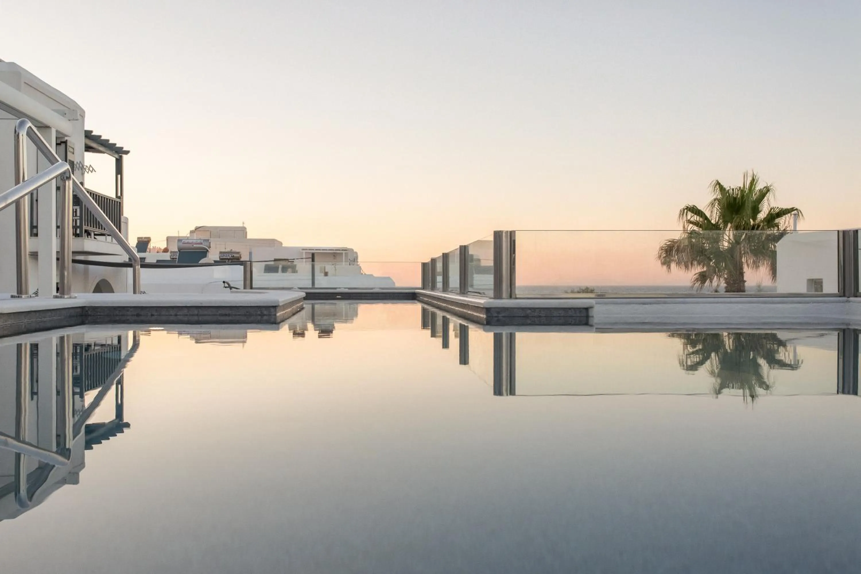 Swimming pool in Parian Boutique Hotel