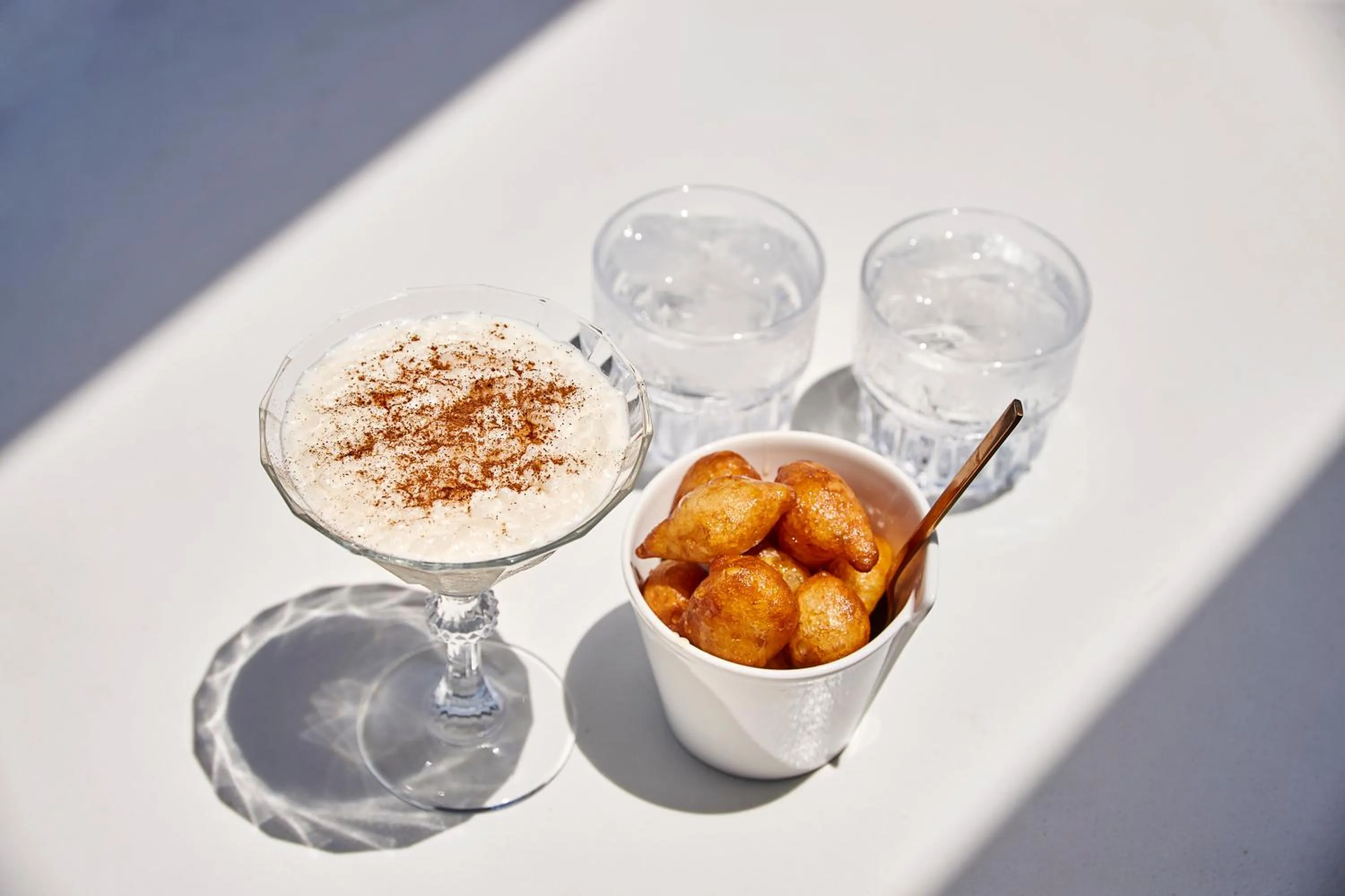 Food close-up in Parian Boutique Hotel