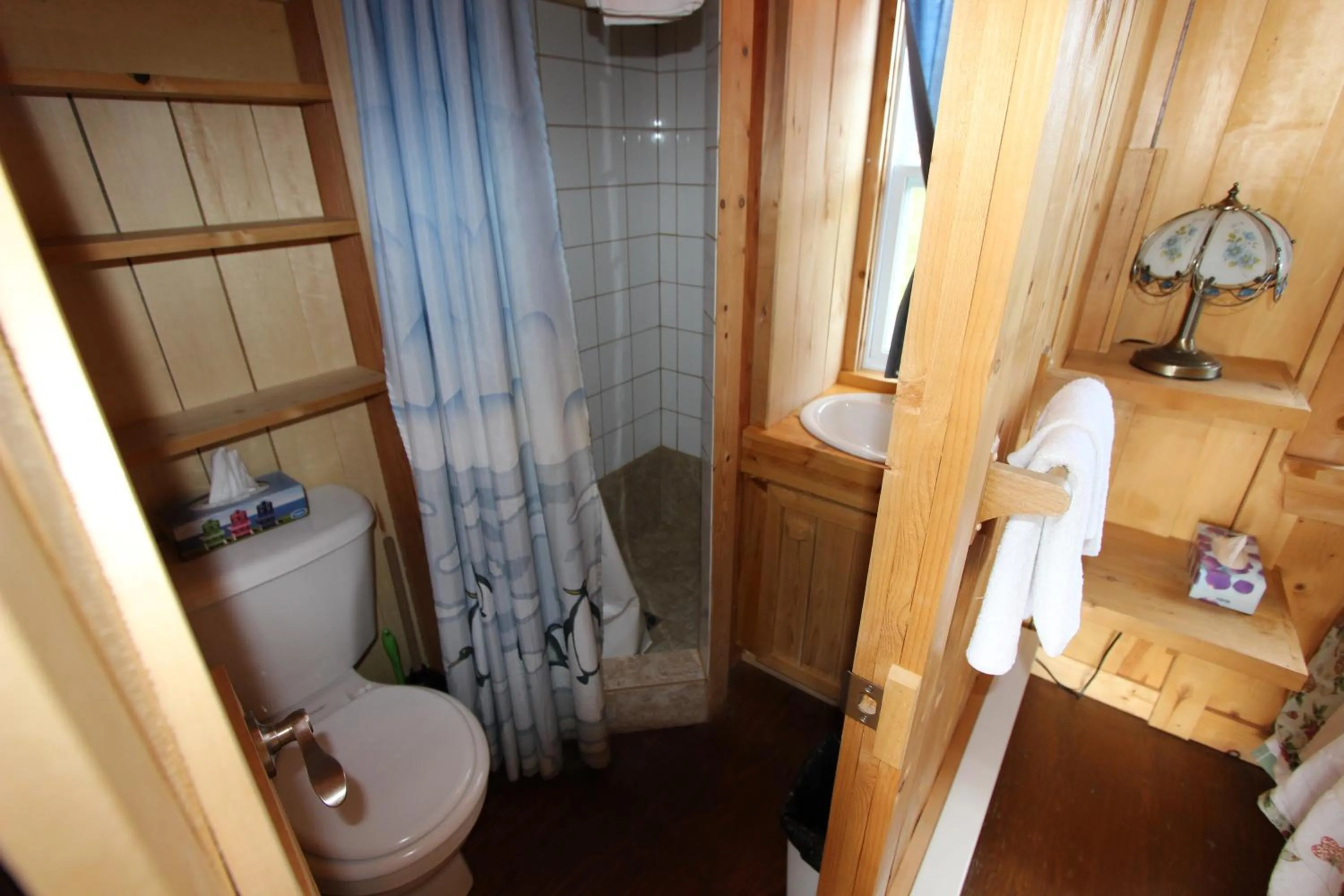 Bathroom in Chalets Nature Océan