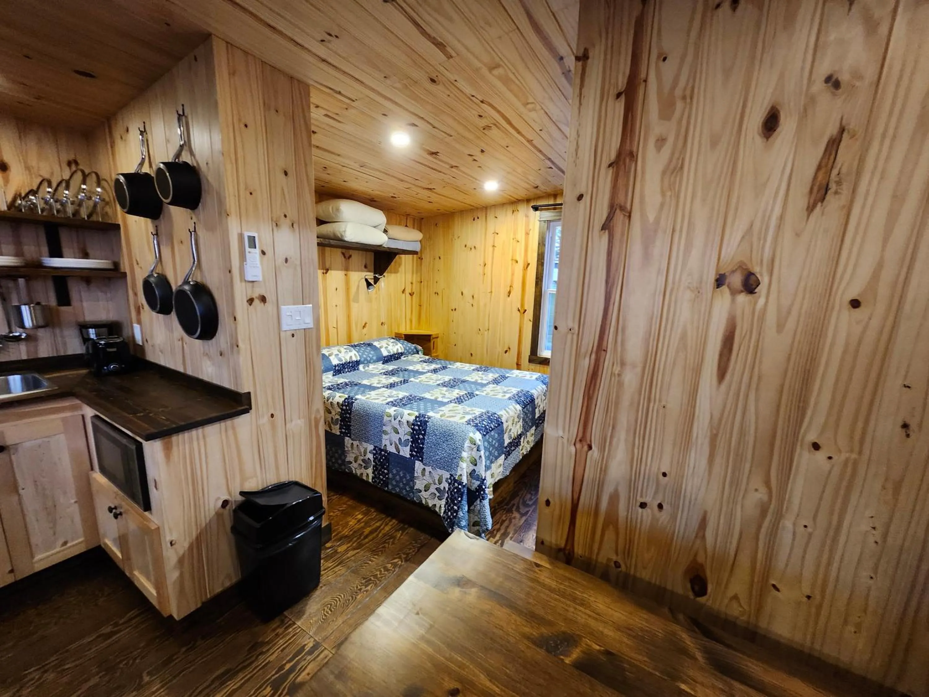 Bed in Chalets Nature Océan