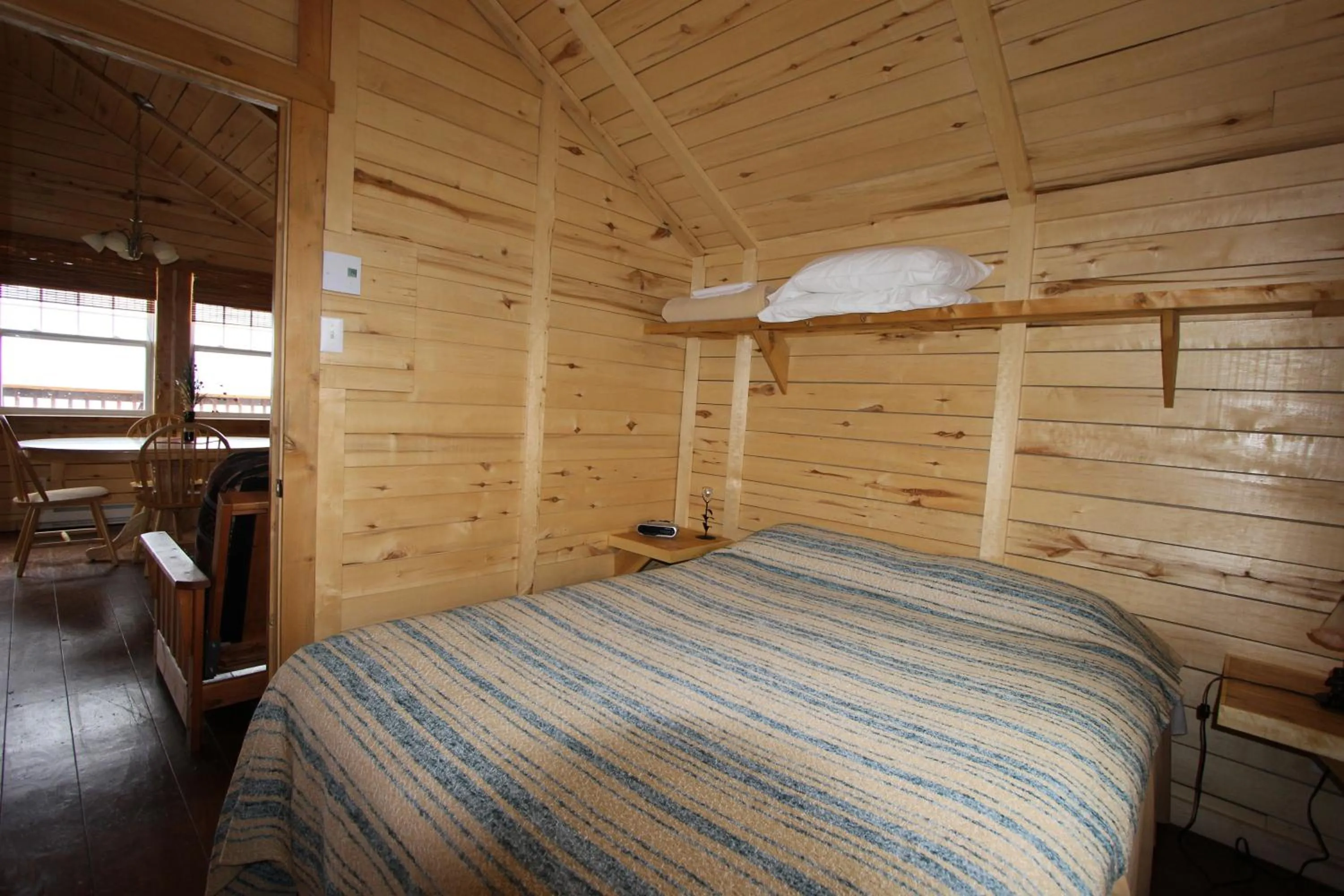Bed in Chalets Nature Océan