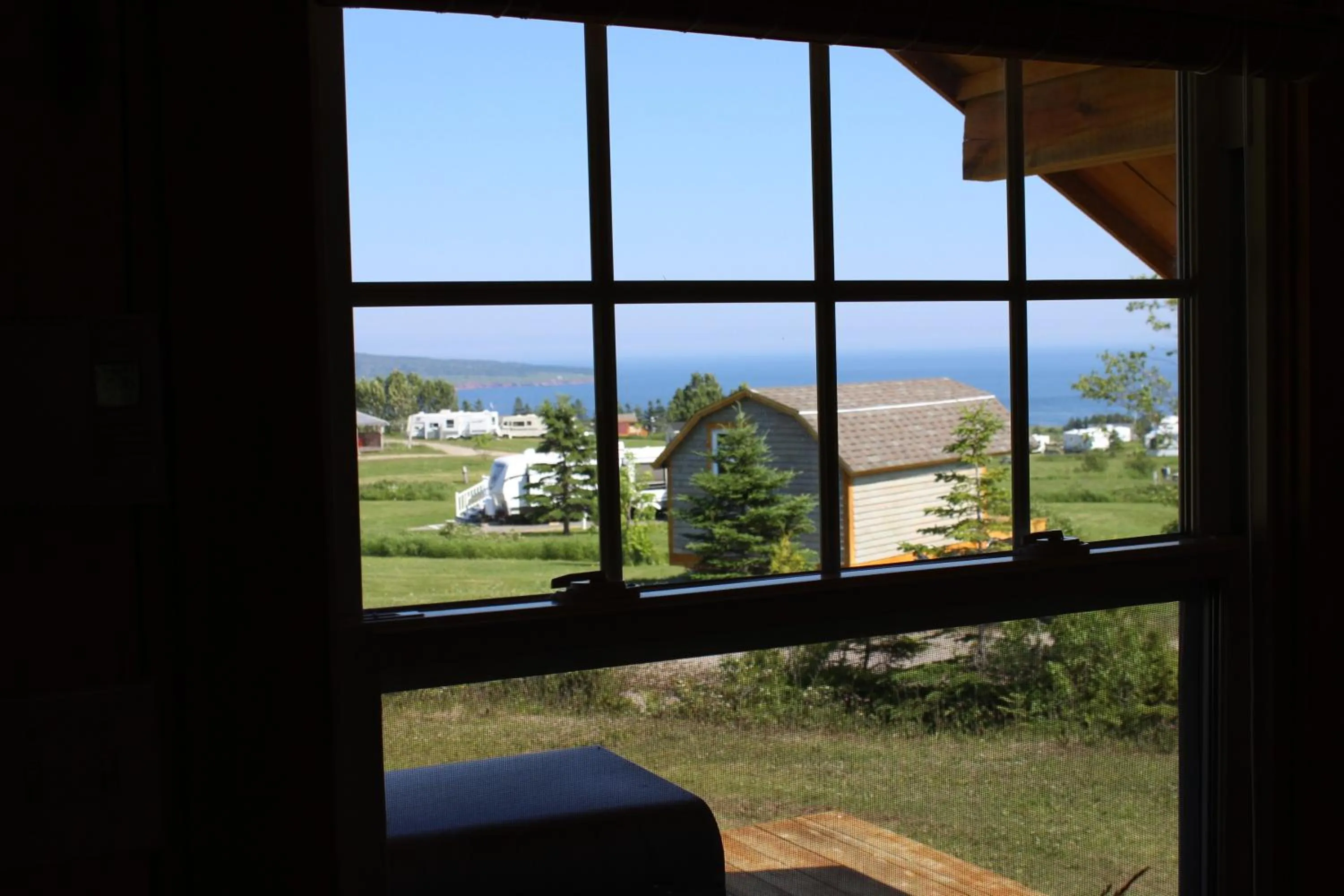 View (from property/room) in Chalets Nature Océan
