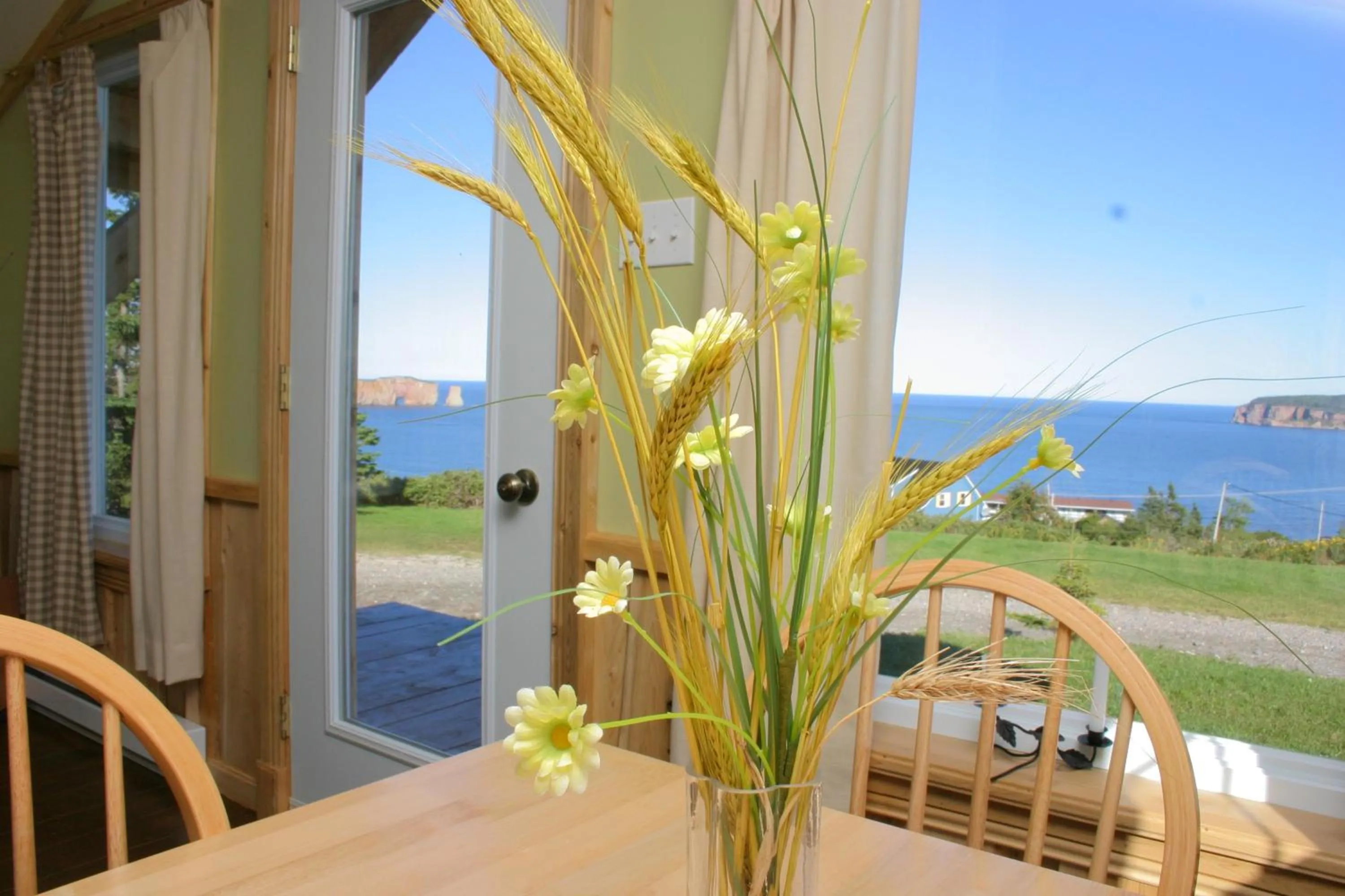 View (from property/room) in Chalets Nature Océan